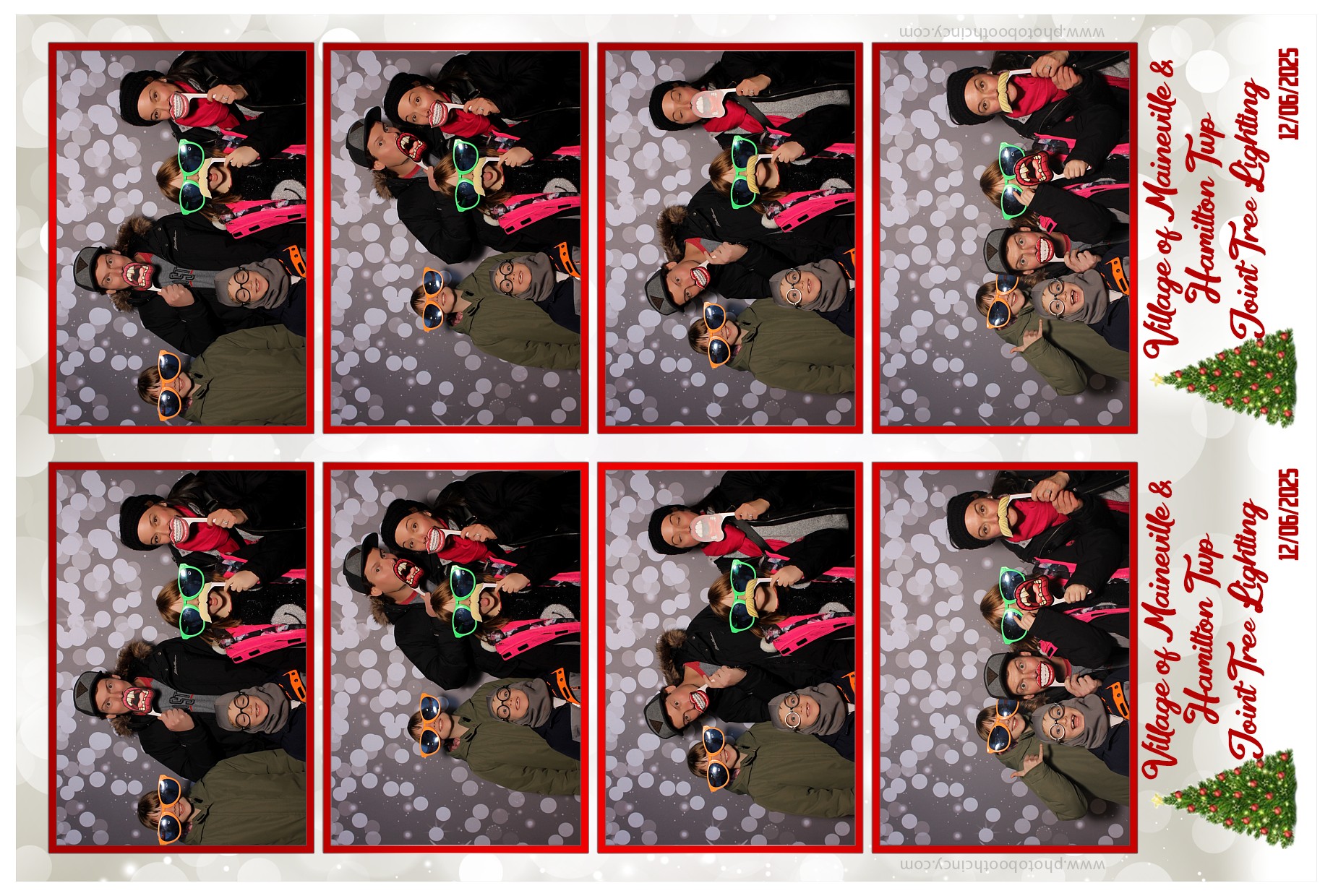 Hamilton twp maineville treelighting | View more photos from the event at gallery.photoboothcincy.com/u/PhotoBoothCincy/Hamilton-twp-maineville-treelighting