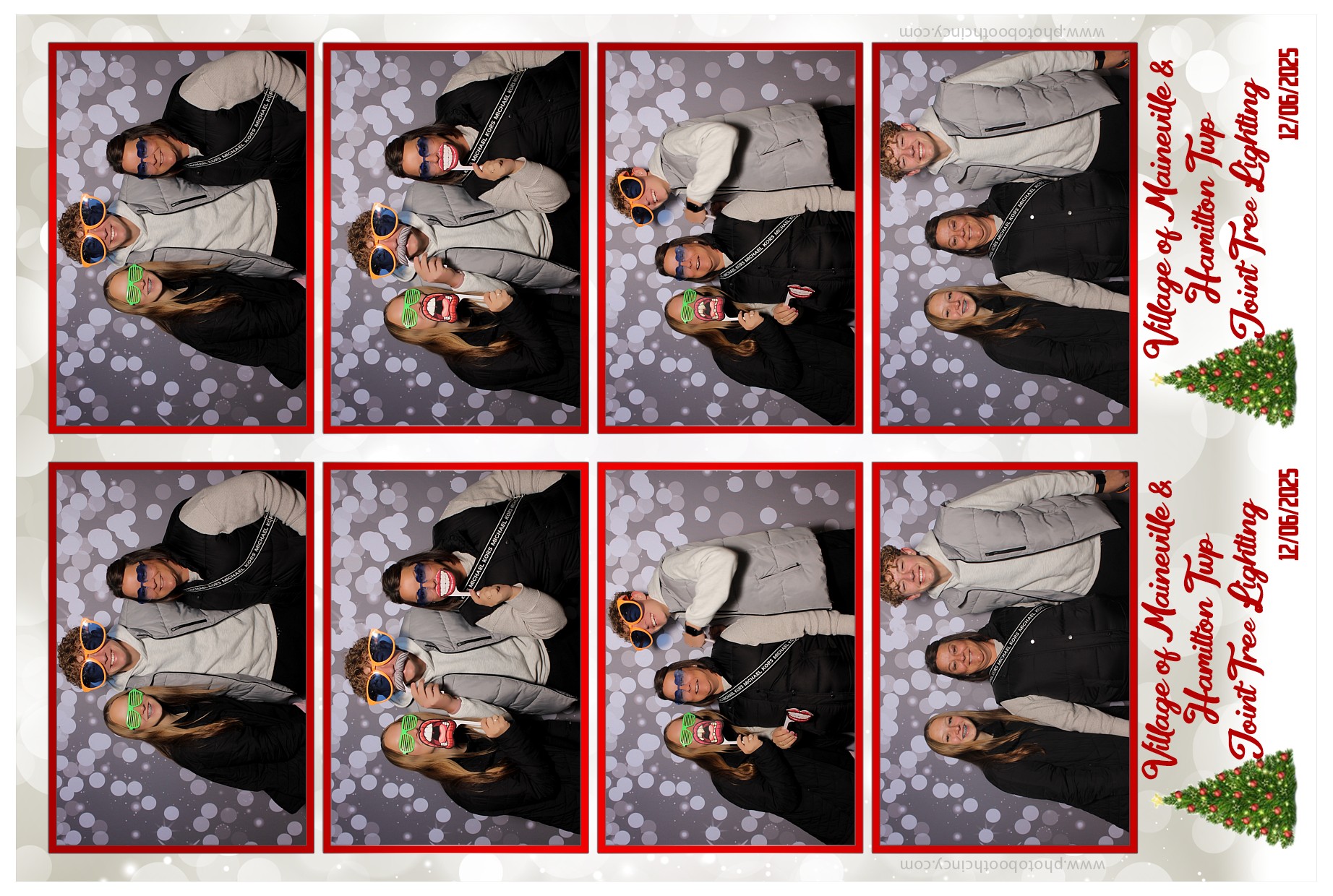 Hamilton twp maineville treelighting | View more photos from the event at gallery.photoboothcincy.com/u/PhotoBoothCincy/Hamilton-twp-maineville-treelighting