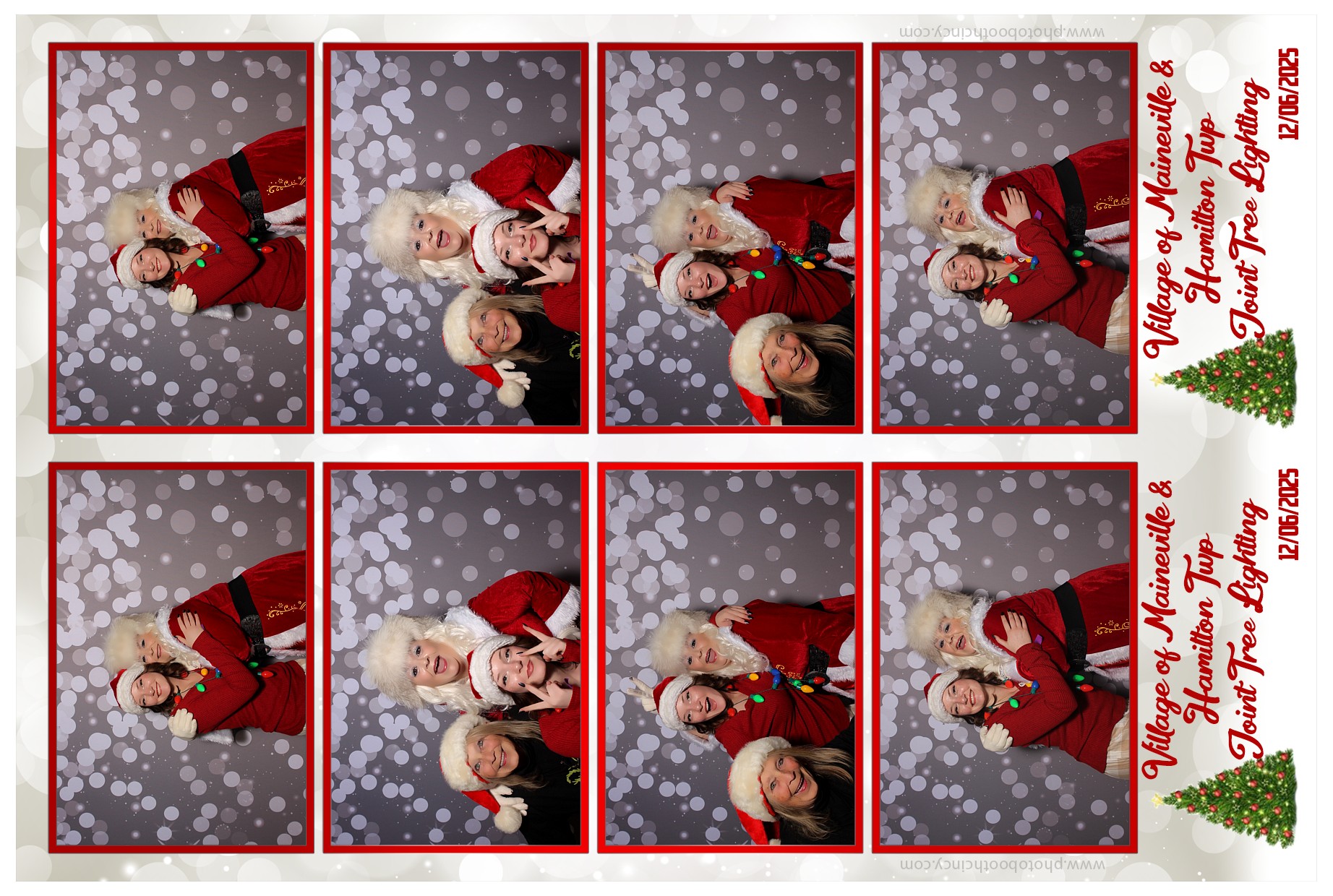 Hamilton twp maineville treelighting | View more photos from the event at gallery.photoboothcincy.com/u/PhotoBoothCincy/Hamilton-twp-maineville-treelighting