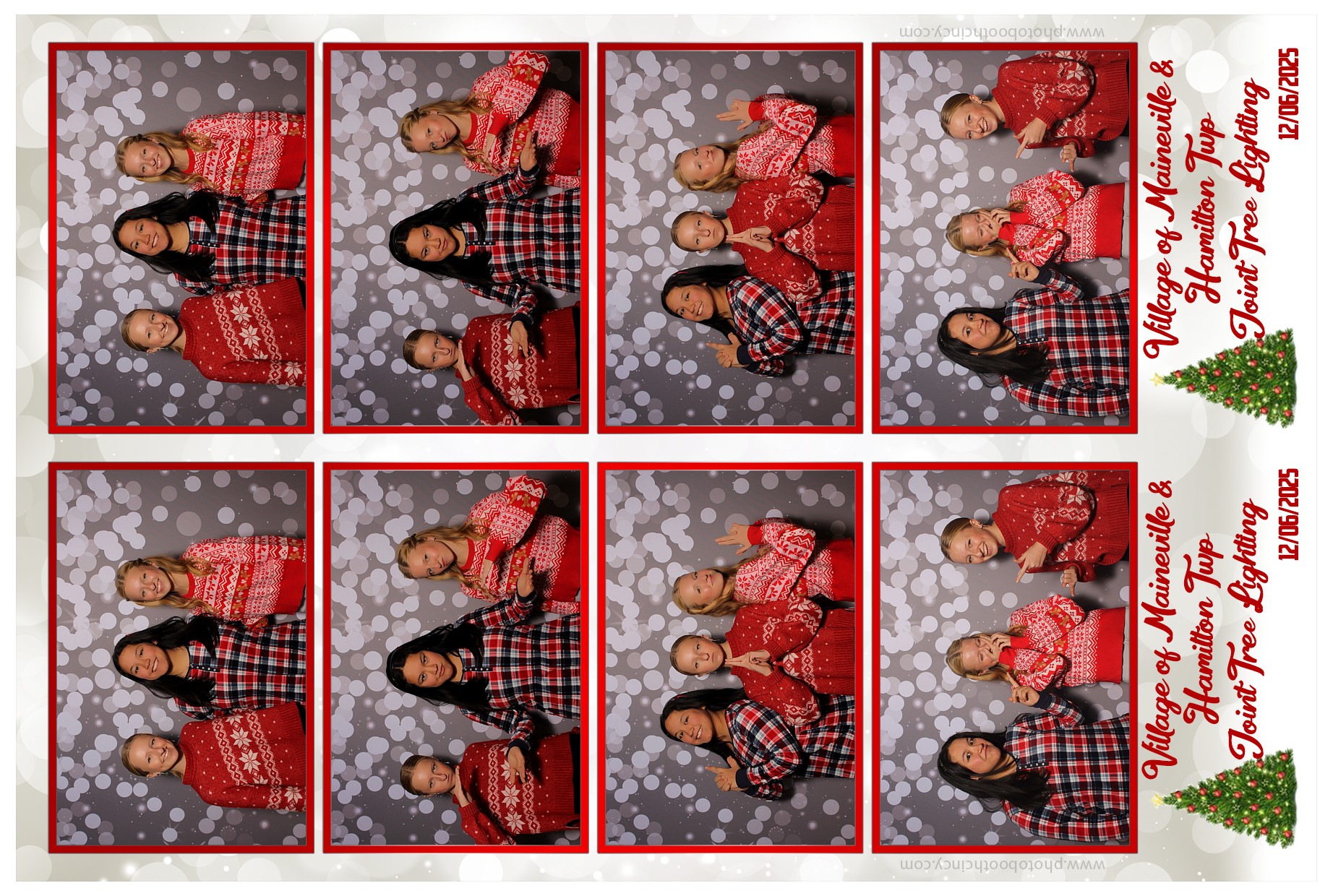 Hamilton twp maineville treelighting | View more photos from the event at gallery.photoboothcincy.com/u/PhotoBoothCincy/Hamilton-twp-maineville-treelighting
