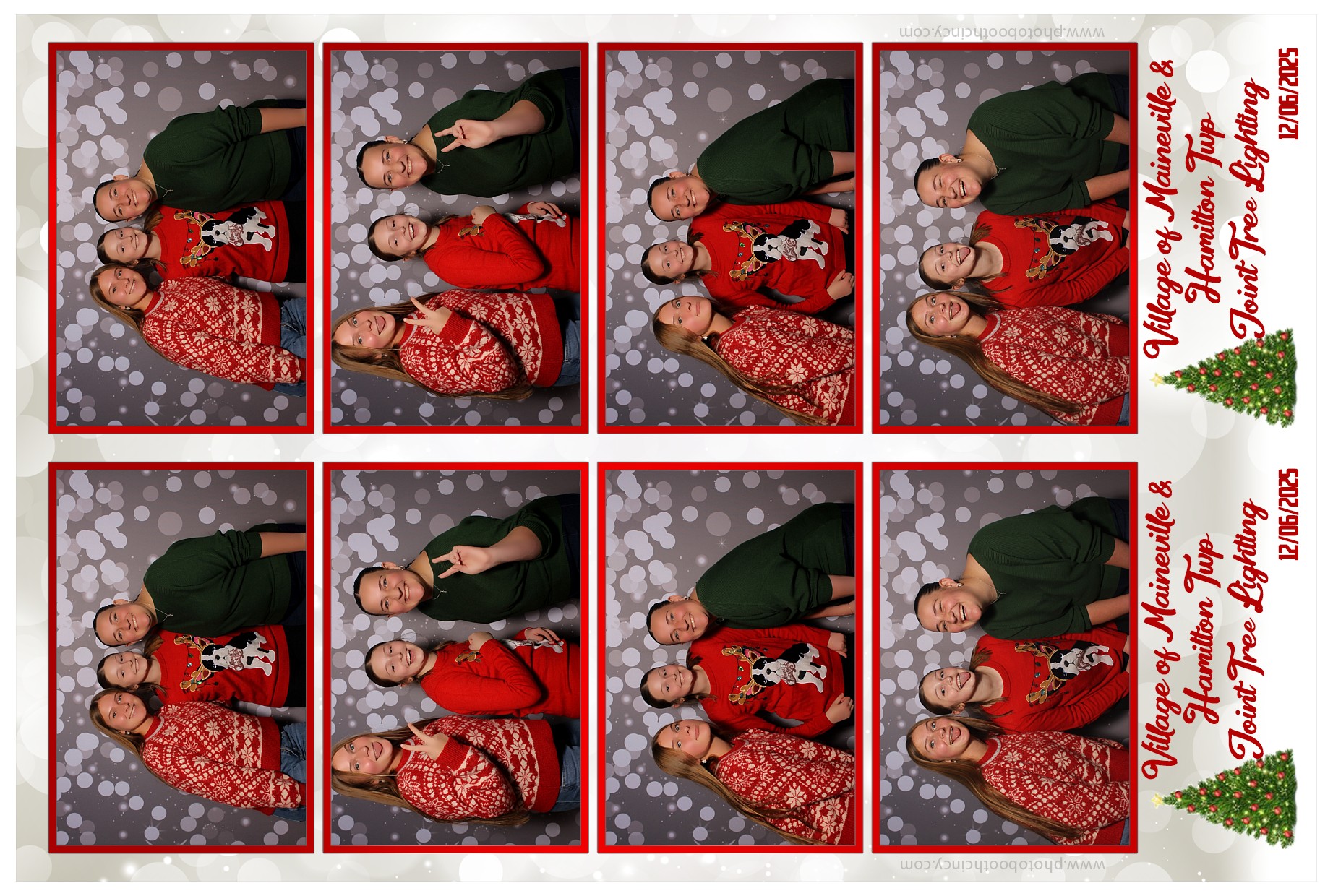 Hamilton twp maineville treelighting | View more photos from the event at gallery.photoboothcincy.com/u/PhotoBoothCincy/Hamilton-twp-maineville-treelighting