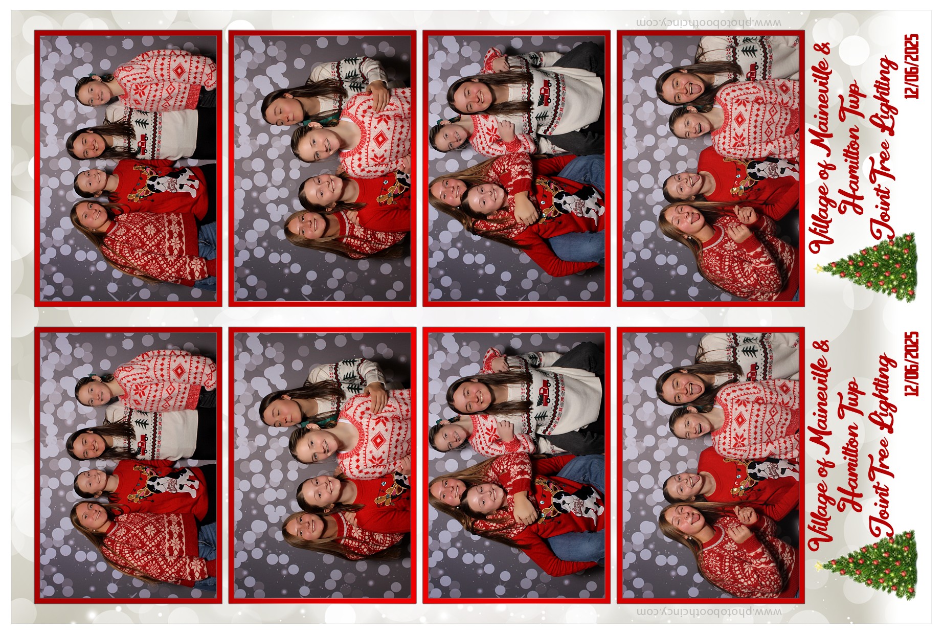 Hamilton twp maineville treelighting | View more photos from the event at gallery.photoboothcincy.com/u/PhotoBoothCincy/Hamilton-twp-maineville-treelighting