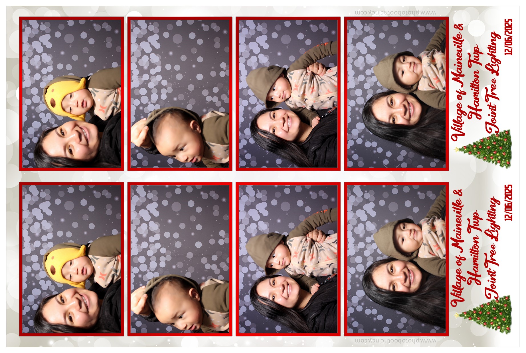 Hamilton twp maineville treelighting | View more photos from the event at gallery.photoboothcincy.com/u/PhotoBoothCincy/Hamilton-twp-maineville-treelighting