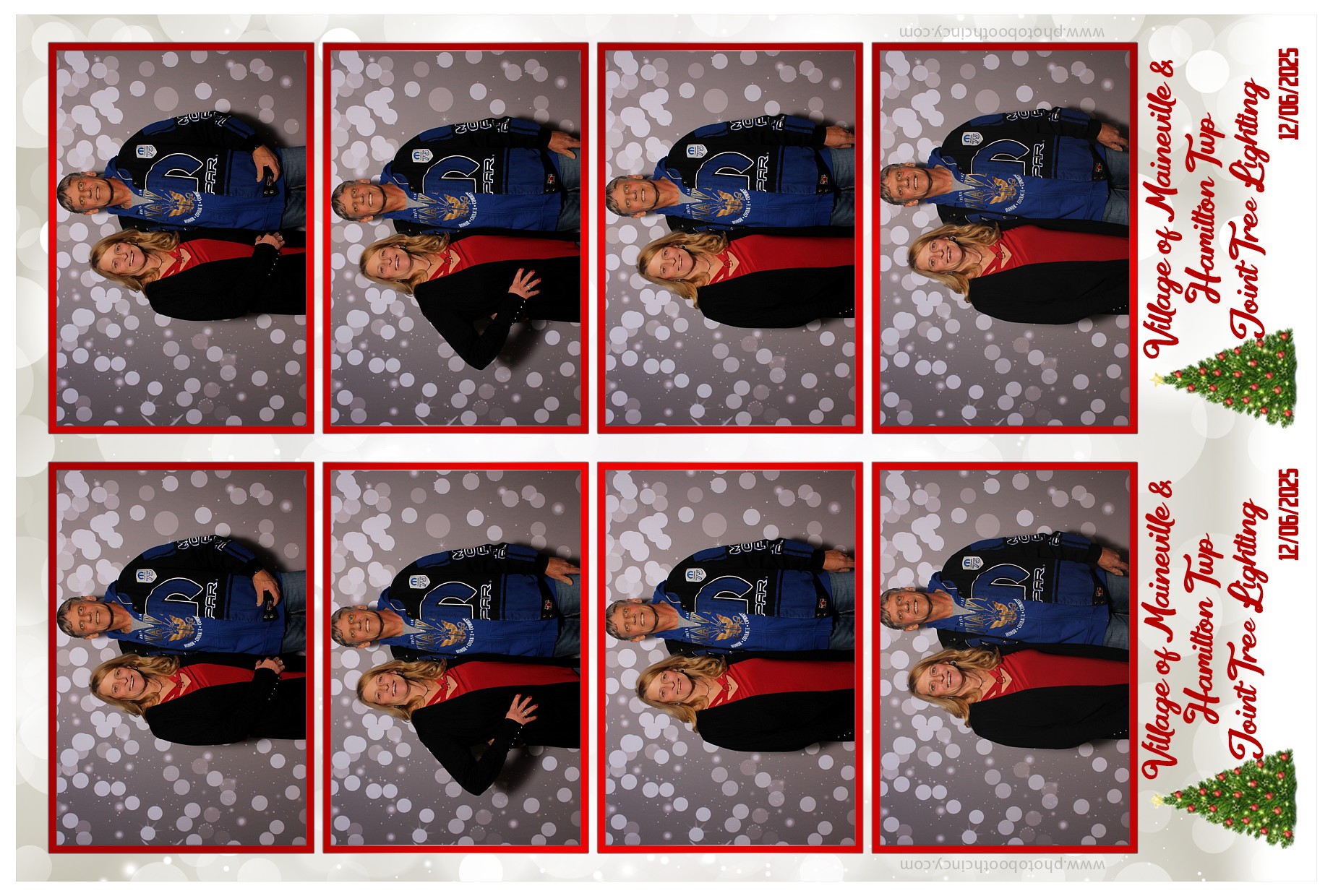 Hamilton twp maineville treelighting | View more photos from the event at gallery.photoboothcincy.com/u/PhotoBoothCincy/Hamilton-twp-maineville-treelighting