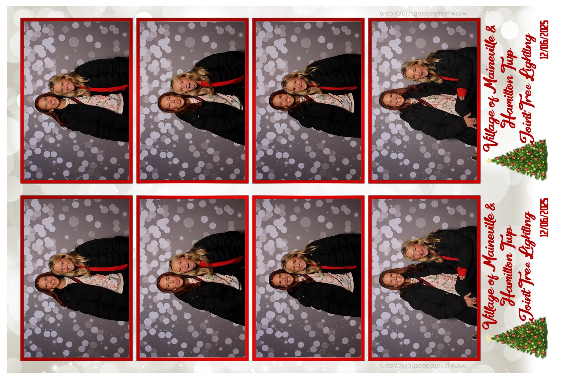 Hamilton twp maineville treelighting | View more photos from the event at gallery.photoboothcincy.com/u/PhotoBoothCincy/Hamilton-twp-maineville-treelighting