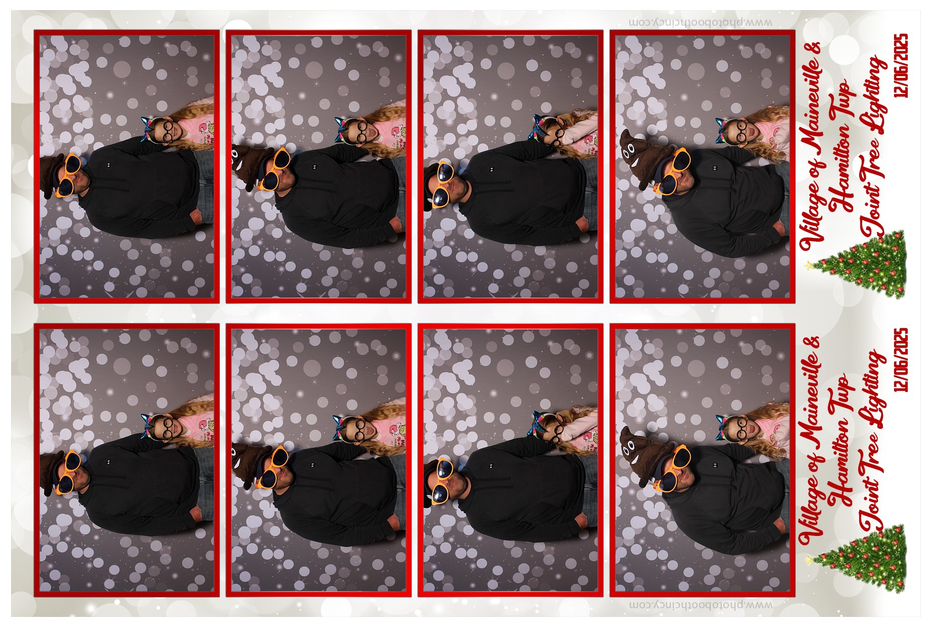Hamilton twp maineville treelighting | View more photos from the event at gallery.photoboothcincy.com/u/PhotoBoothCincy/Hamilton-twp-maineville-treelighting
