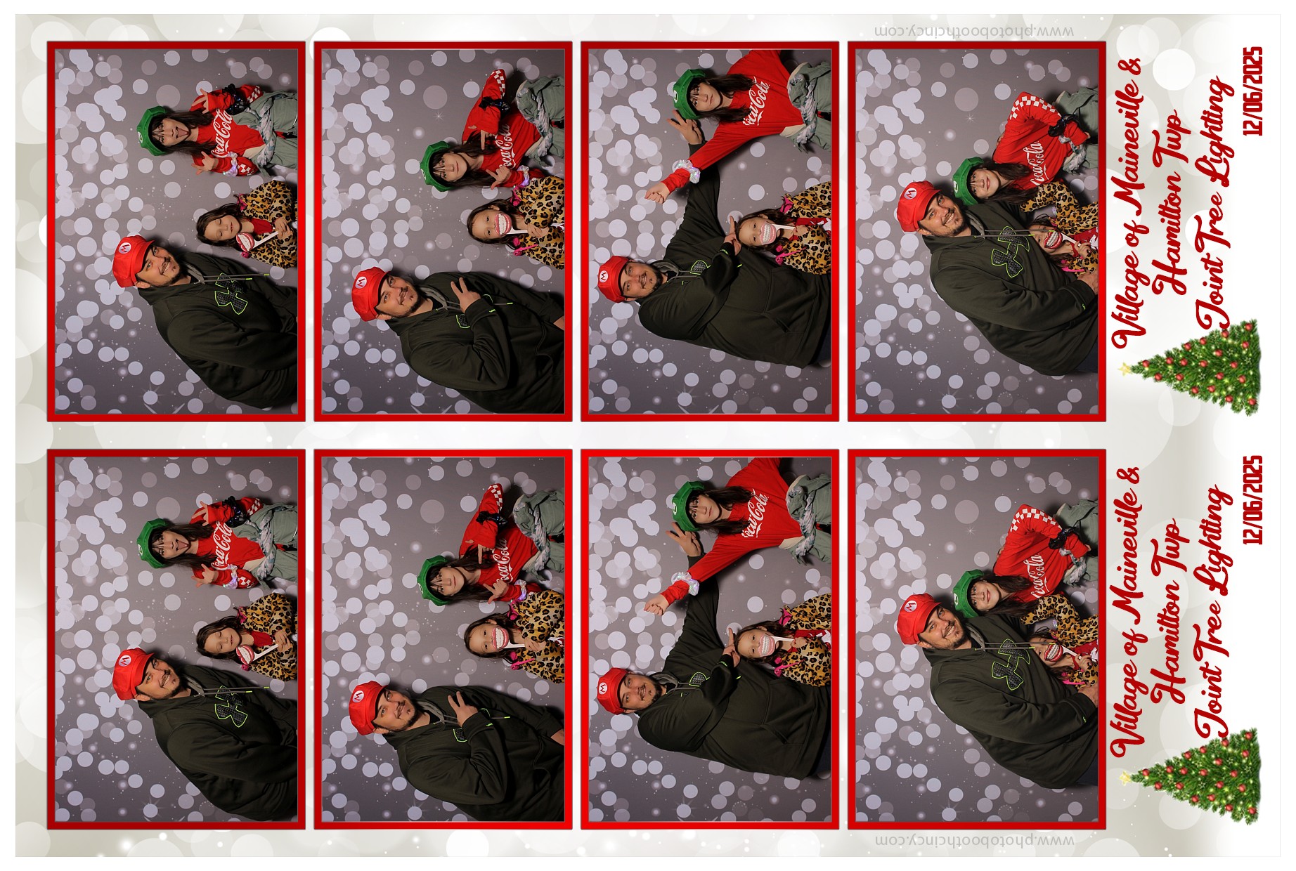 Hamilton twp maineville treelighting | View more photos from the event at gallery.photoboothcincy.com/u/PhotoBoothCincy/Hamilton-twp-maineville-treelighting