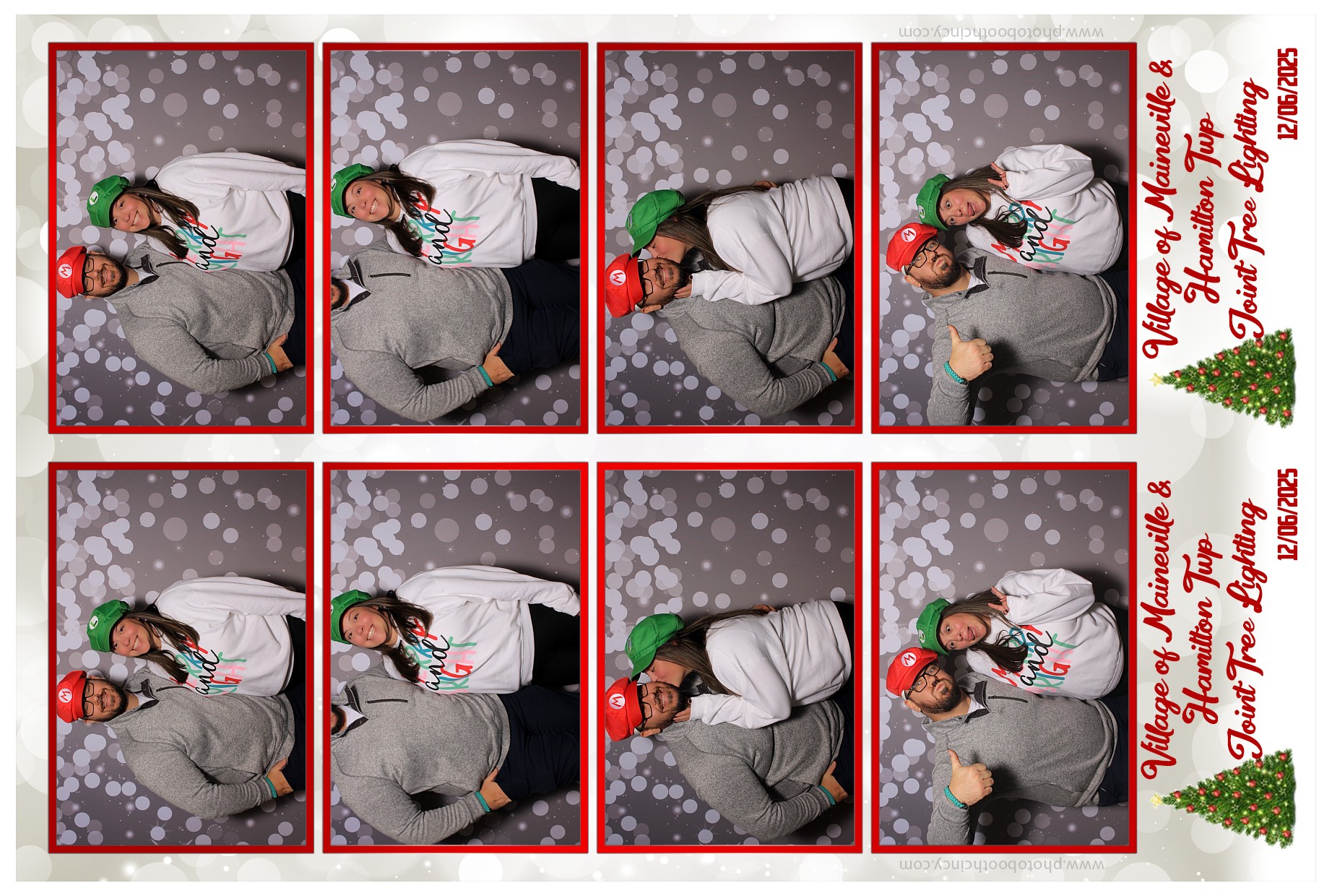 Hamilton twp maineville treelighting | View more photos from the event at gallery.photoboothcincy.com/u/PhotoBoothCincy/Hamilton-twp-maineville-treelighting