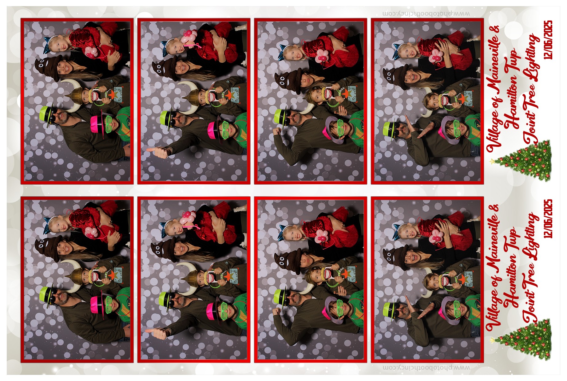 Hamilton twp maineville treelighting | View more photos from the event at gallery.photoboothcincy.com/u/PhotoBoothCincy/Hamilton-twp-maineville-treelighting