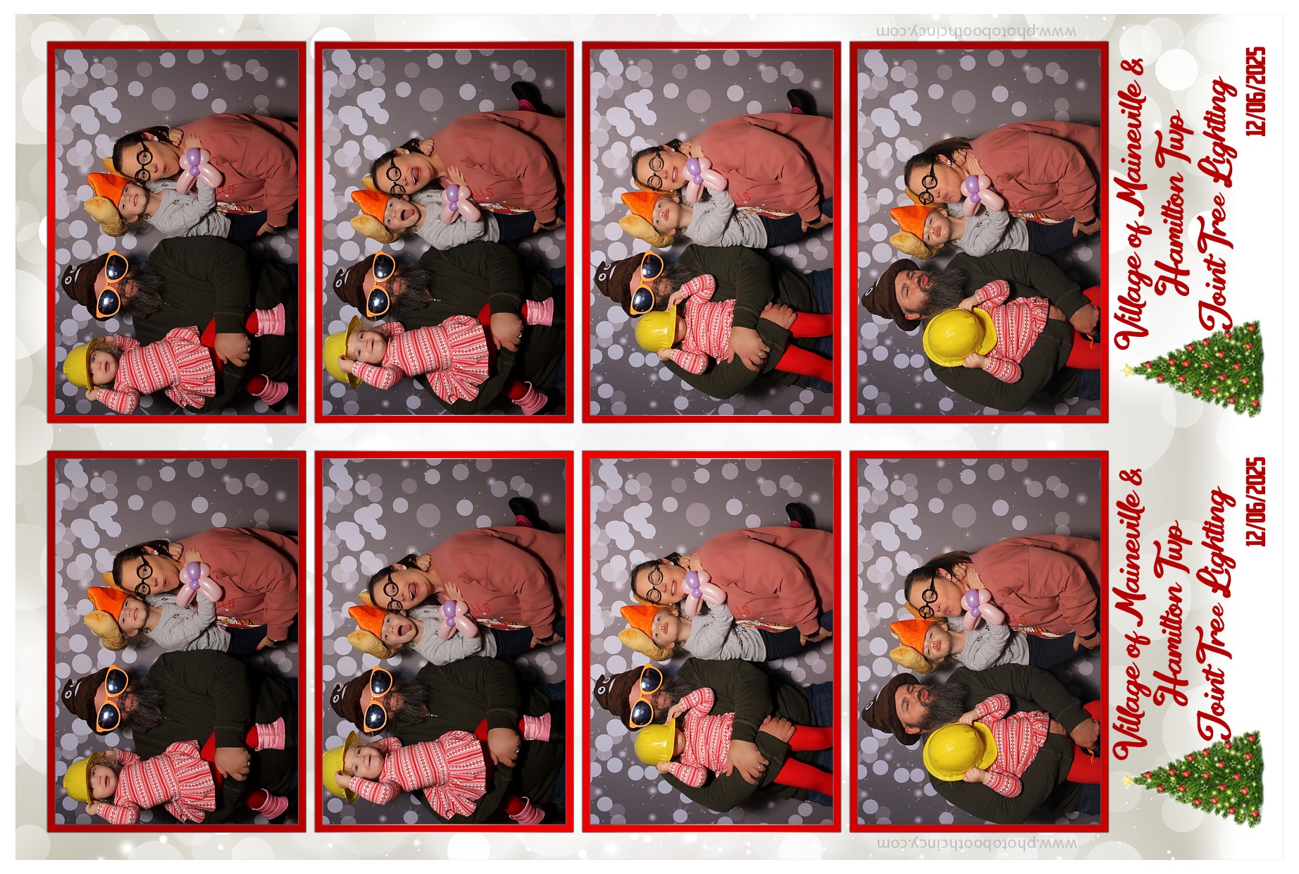 Hamilton twp maineville treelighting | View more photos from the event at gallery.photoboothcincy.com/u/PhotoBoothCincy/Hamilton-twp-maineville-treelighting