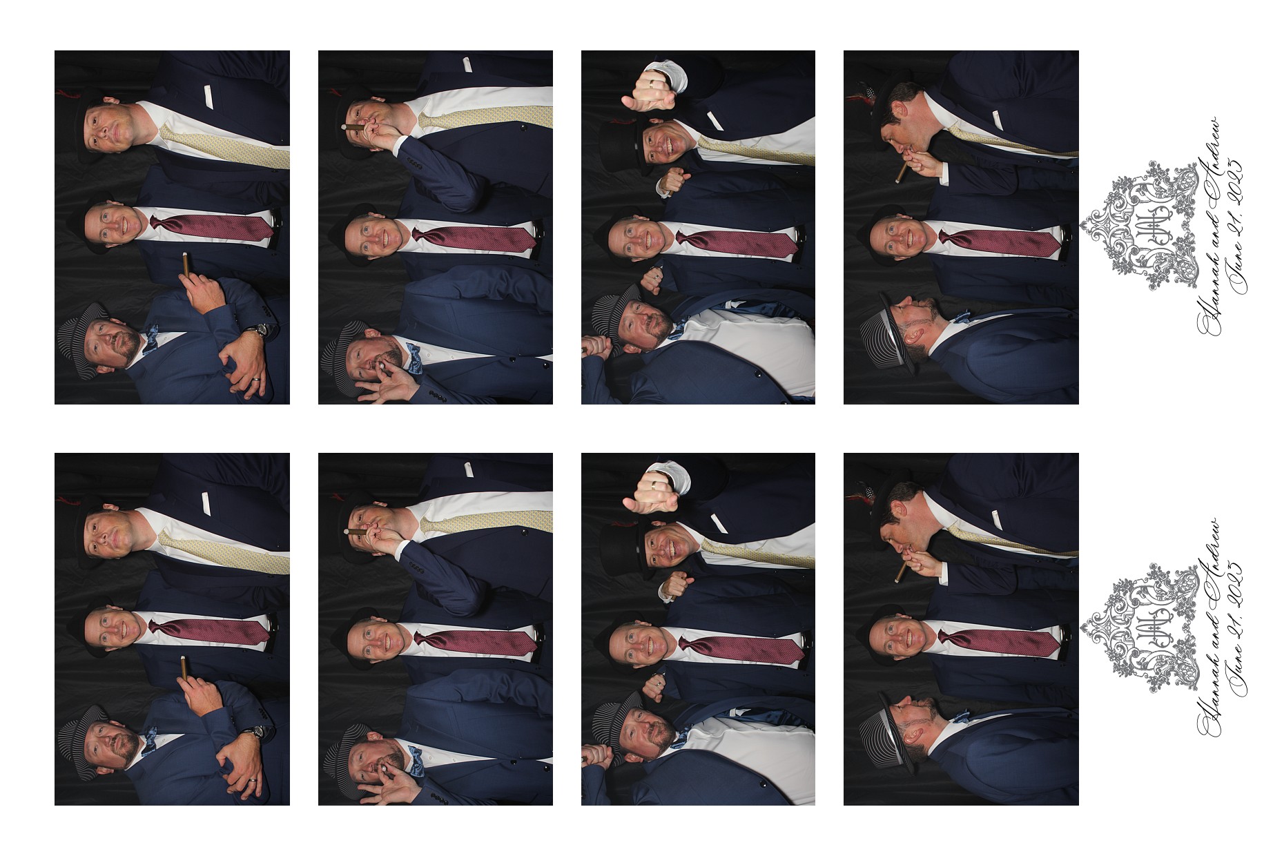 Hannah & Andrew | View more photos from the event at gallery.photoboothcincy.com/u/PhotoBoothCincy/Hannah-Andrew