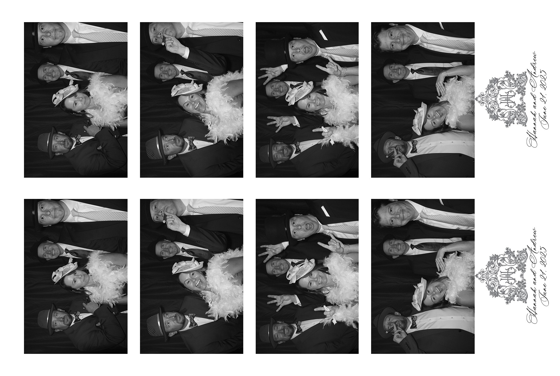 Hannah & Andrew | View more photos from the event at gallery.photoboothcincy.com/u/PhotoBoothCincy/Hannah-Andrew