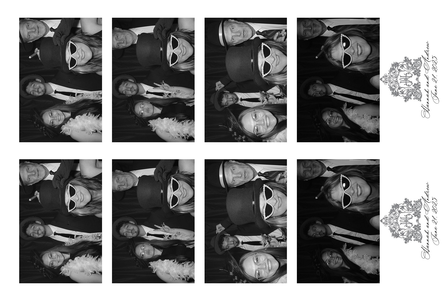 Hannah & Andrew | View more photos from the event at gallery.photoboothcincy.com/u/PhotoBoothCincy/Hannah-Andrew