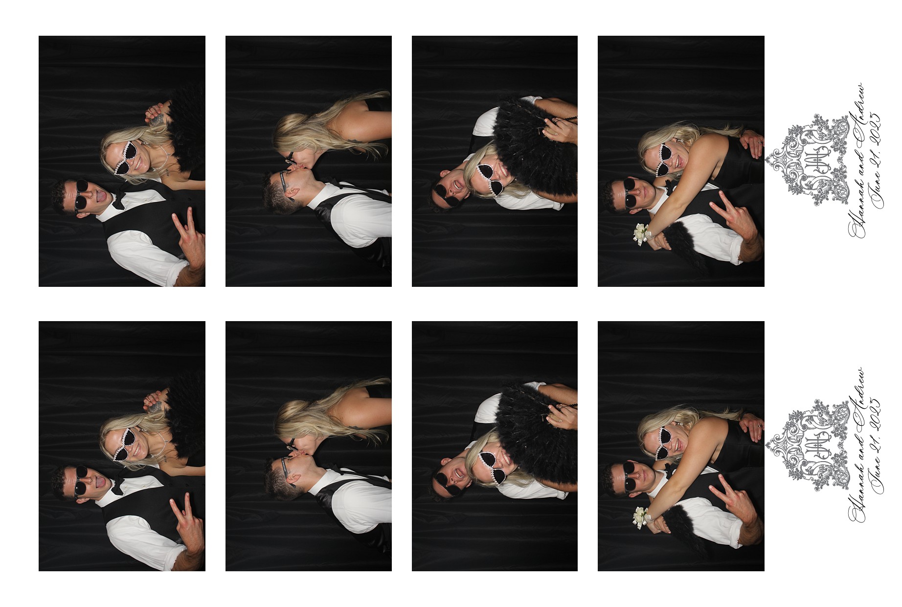 Hannah & Andrew | View more photos from the event at gallery.photoboothcincy.com/u/PhotoBoothCincy/Hannah-Andrew