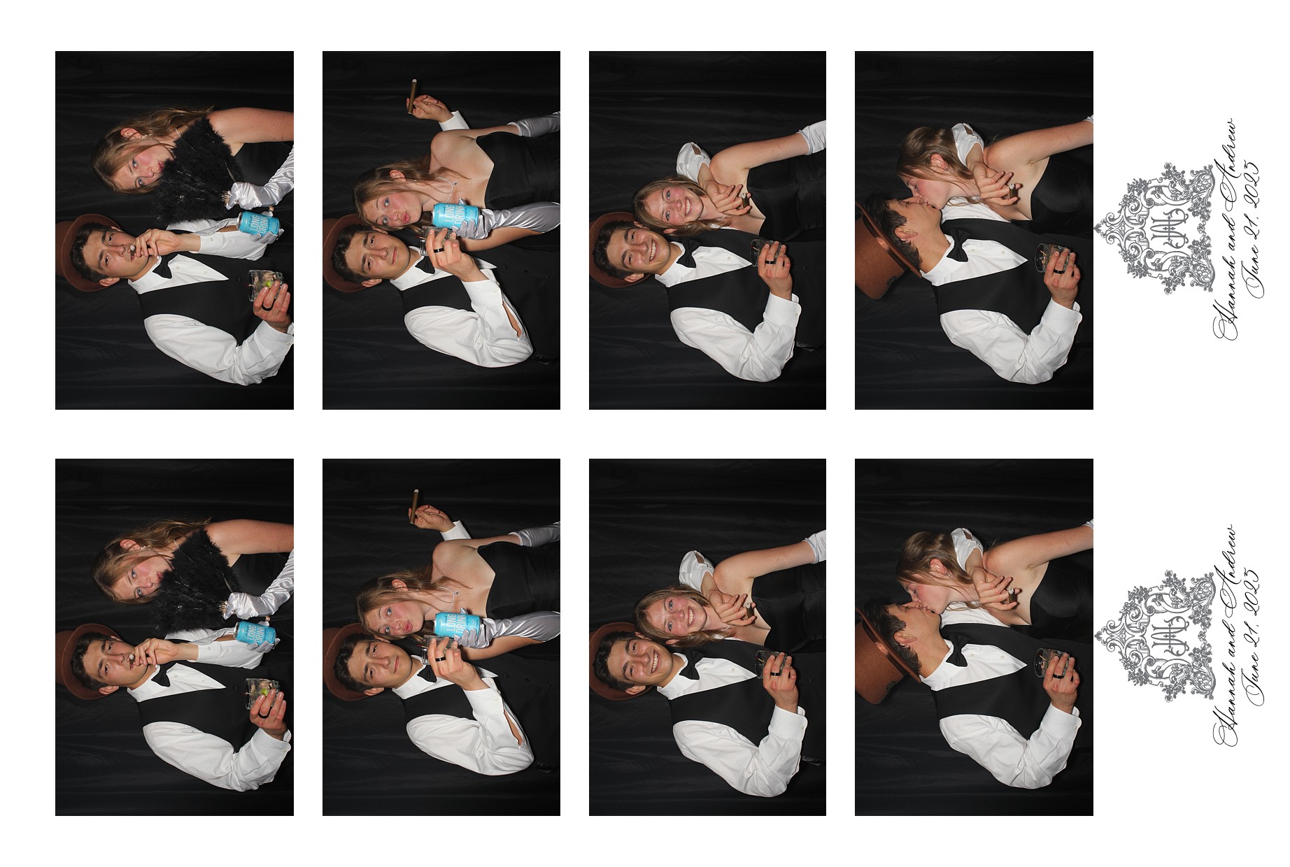 Hannah & Andrew | View more photos from the event at gallery.photoboothcincy.com/u/PhotoBoothCincy/Hannah-Andrew