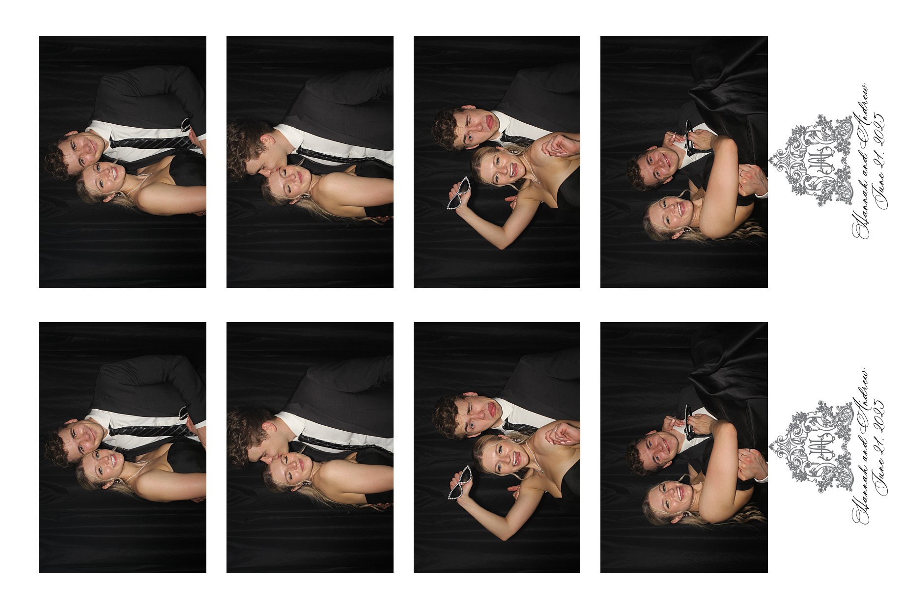 Hannah & Andrew | View more photos from the event at gallery.photoboothcincy.com/u/PhotoBoothCincy/Hannah-Andrew