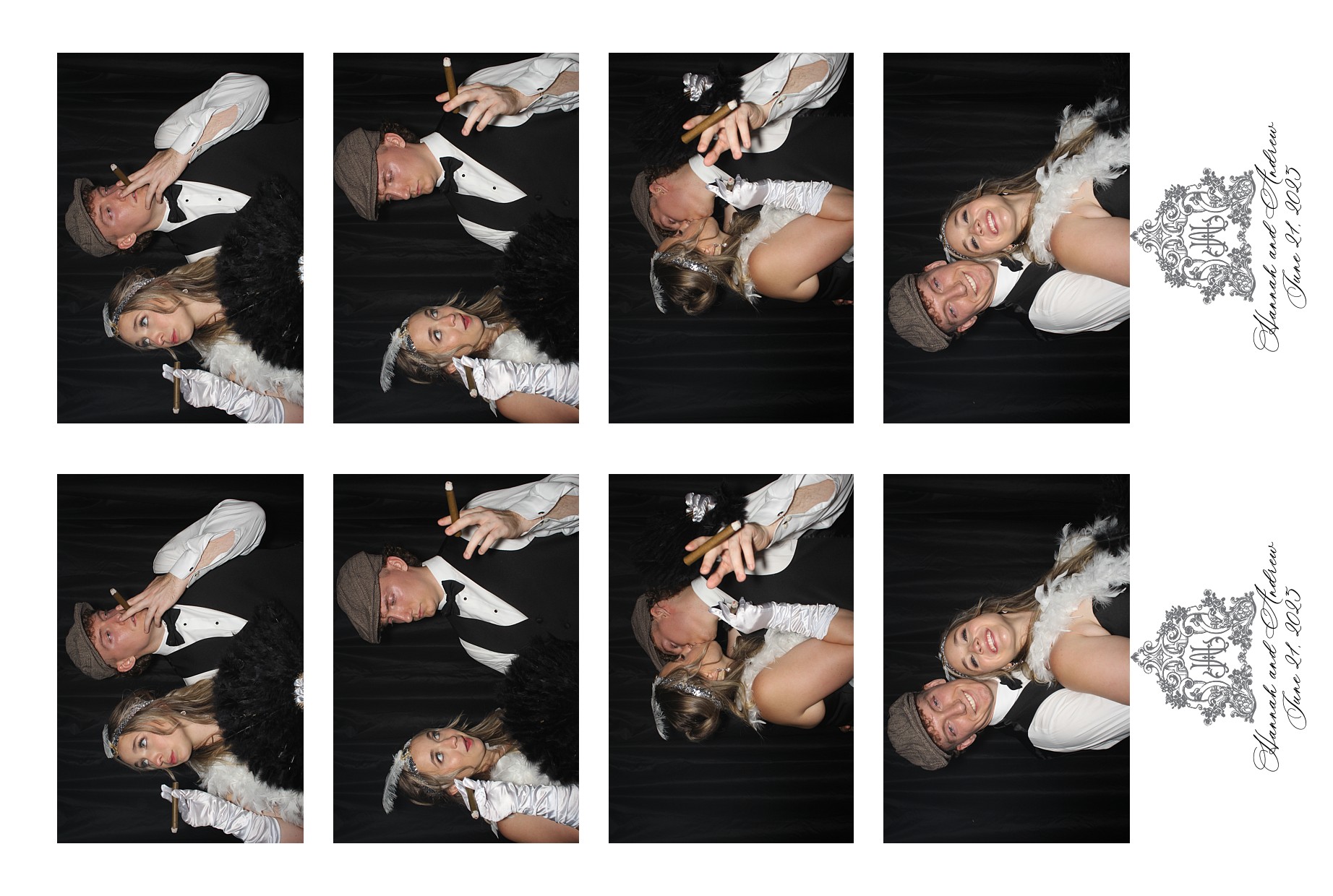 Hannah & Andrew | View more photos from the event at gallery.photoboothcincy.com/u/PhotoBoothCincy/Hannah-Andrew