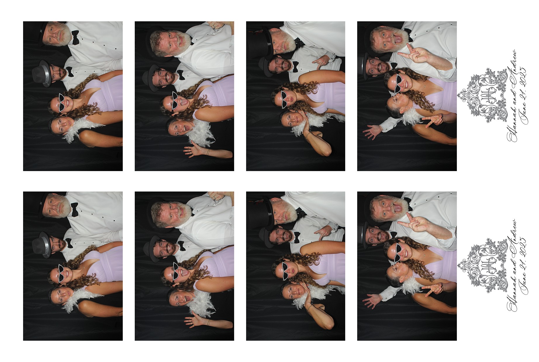 Hannah & Andrew | View more photos from the event at gallery.photoboothcincy.com/u/PhotoBoothCincy/Hannah-Andrew
