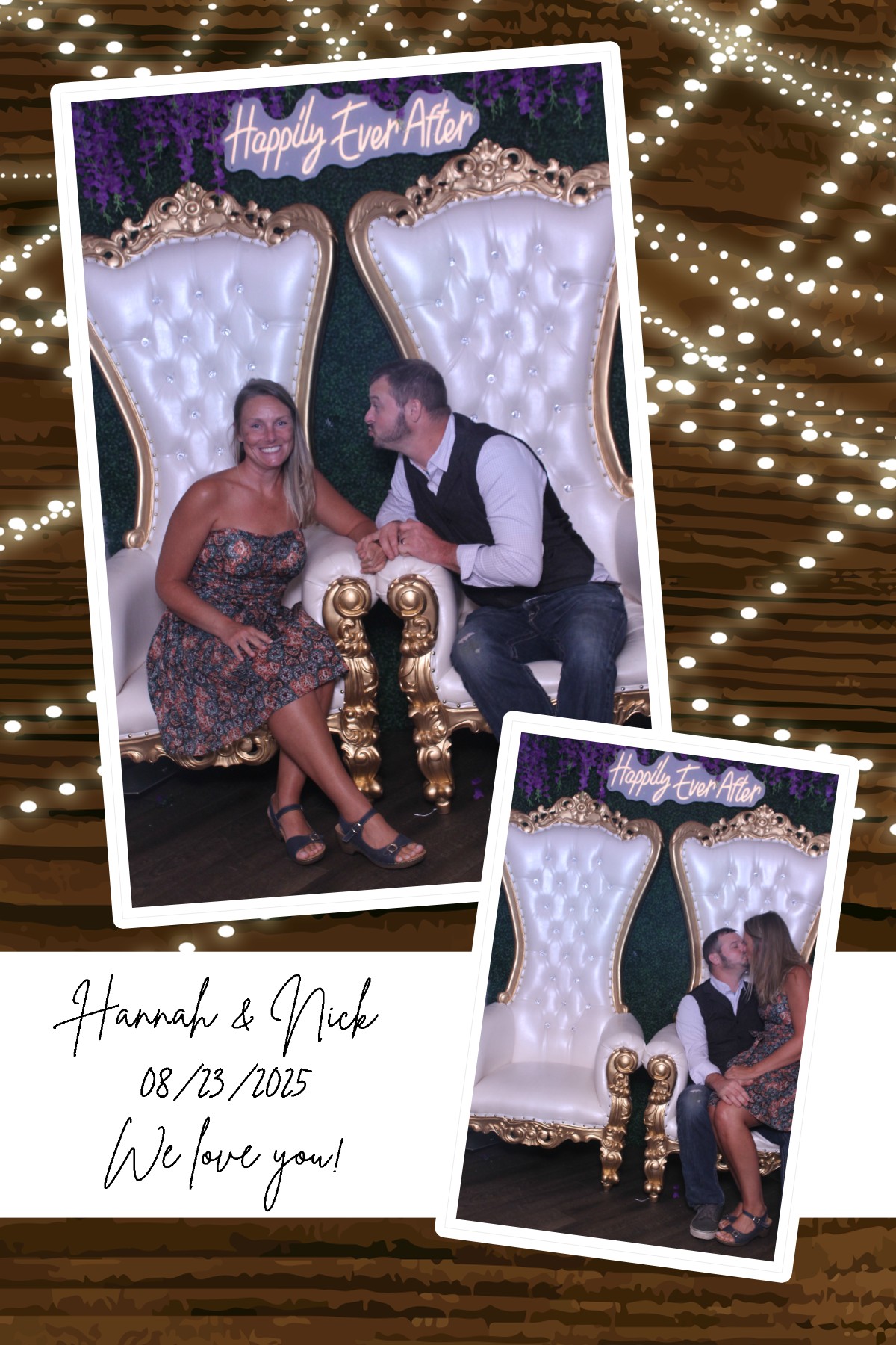 Hannah Collier & Nick Muscarella | View more photos from the event at gallery.photoboothcincy.com/u/PhotoBoothCincy/Hannah-Collier-Nick-Muscarella