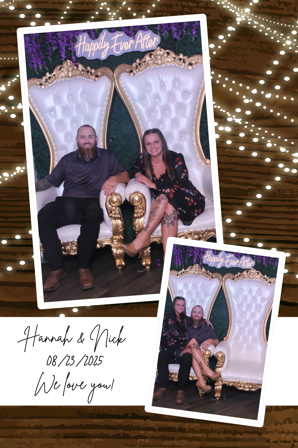 Hannah Collier & Nick Muscarella | View more photos from the event at gallery.photoboothcincy.com/u/PhotoBoothCincy/Hannah-Collier-Nick-Muscarella