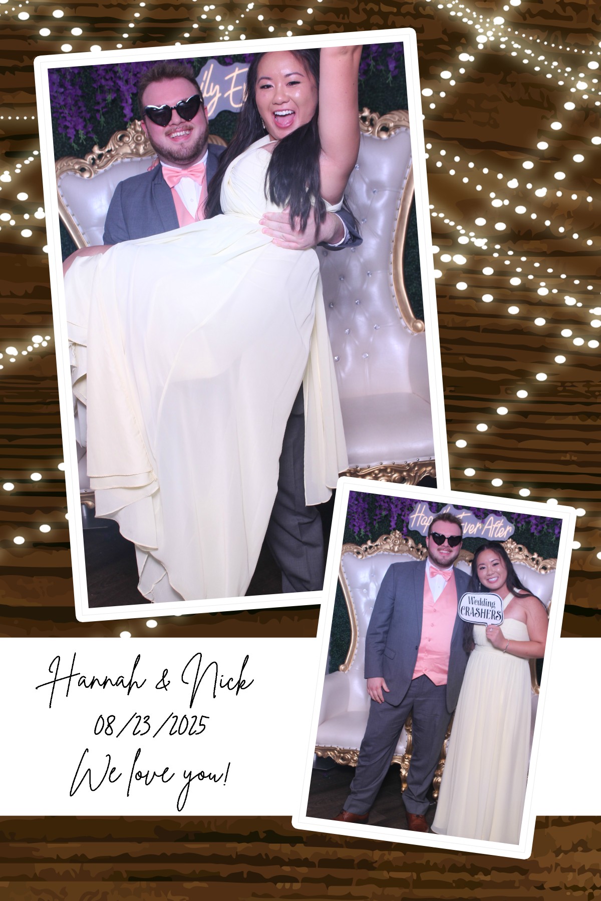 Hannah Collier & Nick Muscarella | View more photos from the event at gallery.photoboothcincy.com/u/PhotoBoothCincy/Hannah-Collier-Nick-Muscarella