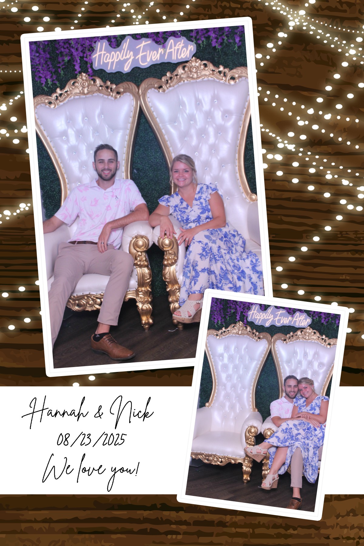 Hannah Collier & Nick Muscarella | View more photos from the event at gallery.photoboothcincy.com/u/PhotoBoothCincy/Hannah-Collier-Nick-Muscarella