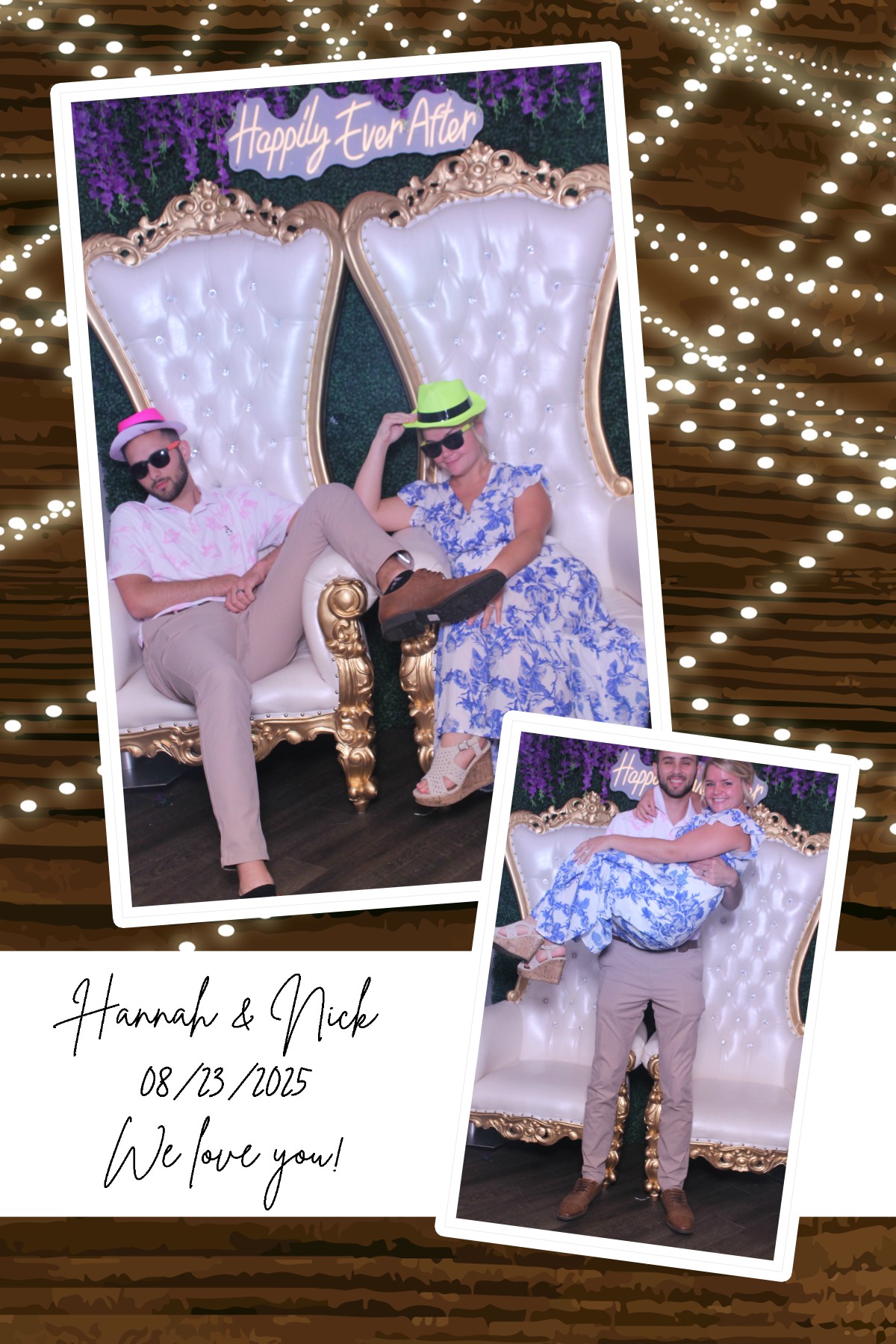 Hannah Collier & Nick Muscarella | View more photos from the event at gallery.photoboothcincy.com/u/PhotoBoothCincy/Hannah-Collier-Nick-Muscarella