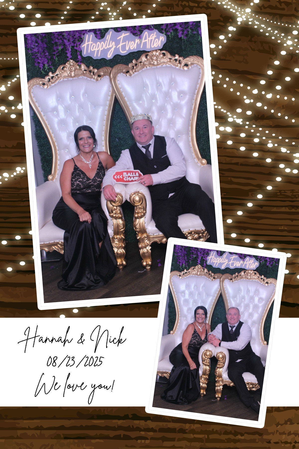 Hannah Collier & Nick Muscarella | View more photos from the event at gallery.photoboothcincy.com/u/PhotoBoothCincy/Hannah-Collier-Nick-Muscarella