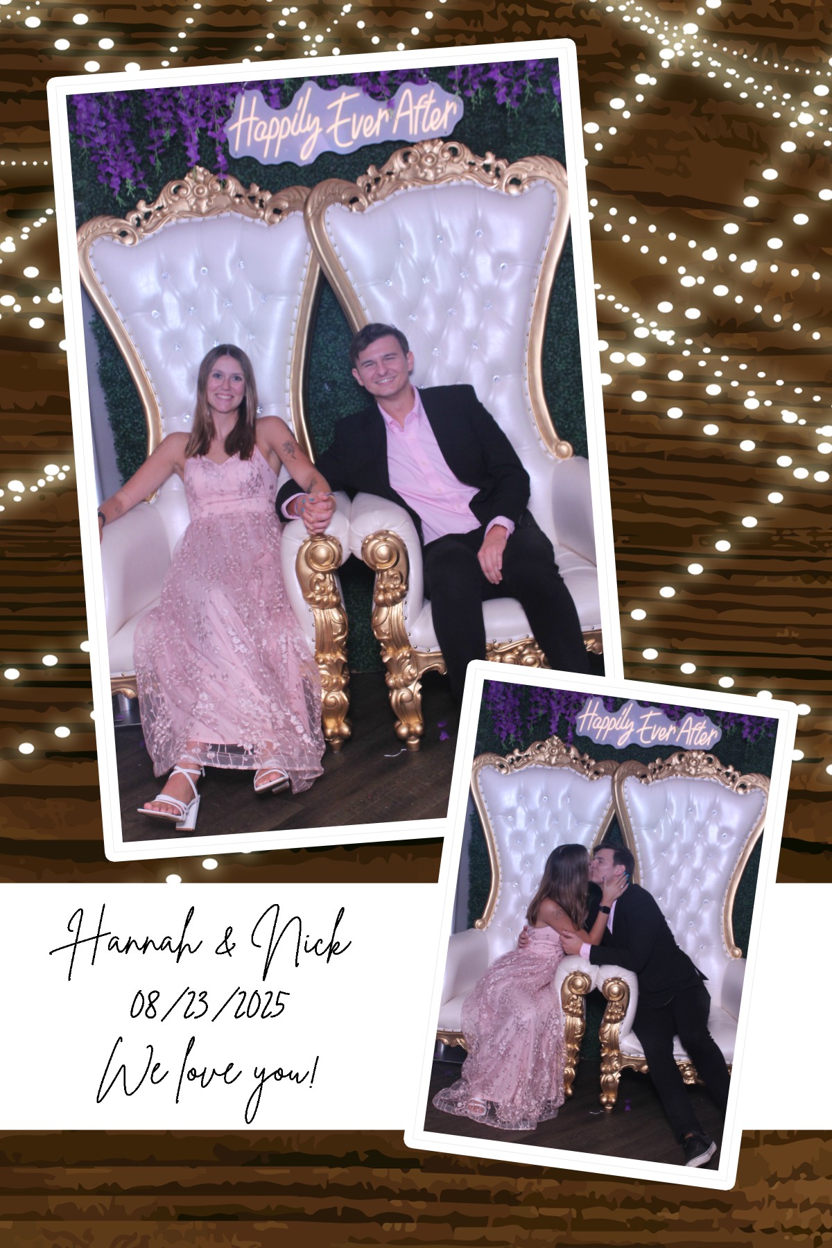 Hannah Collier & Nick Muscarella | View more photos from the event at gallery.photoboothcincy.com/u/PhotoBoothCincy/Hannah-Collier-Nick-Muscarella