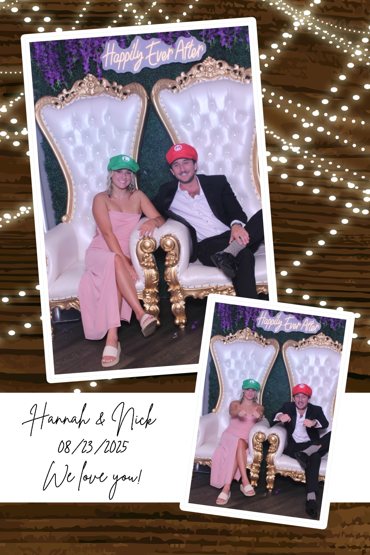 Hannah Collier & Nick Muscarella | View more photos from the event at gallery.photoboothcincy.com/u/PhotoBoothCincy/Hannah-Collier-Nick-Muscarella