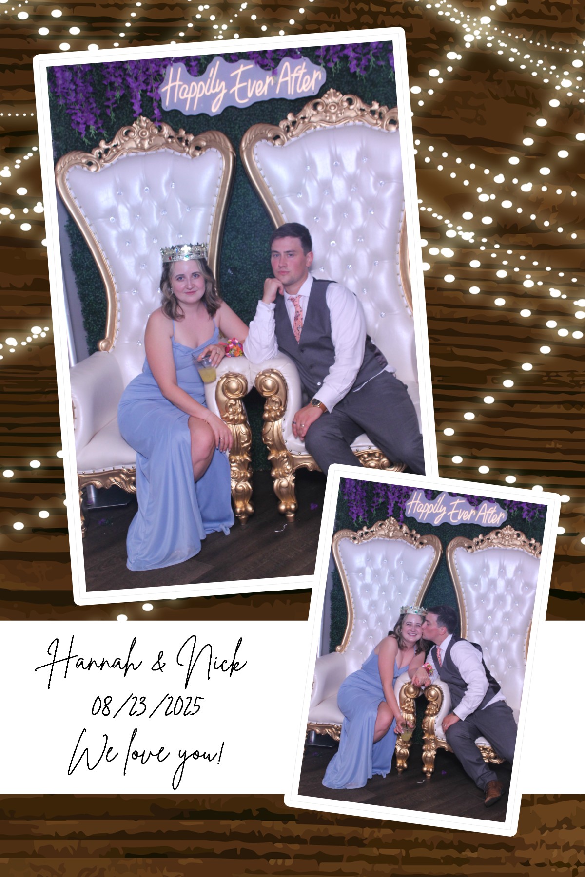Hannah Collier & Nick Muscarella | View more photos from the event at gallery.photoboothcincy.com/u/PhotoBoothCincy/Hannah-Collier-Nick-Muscarella