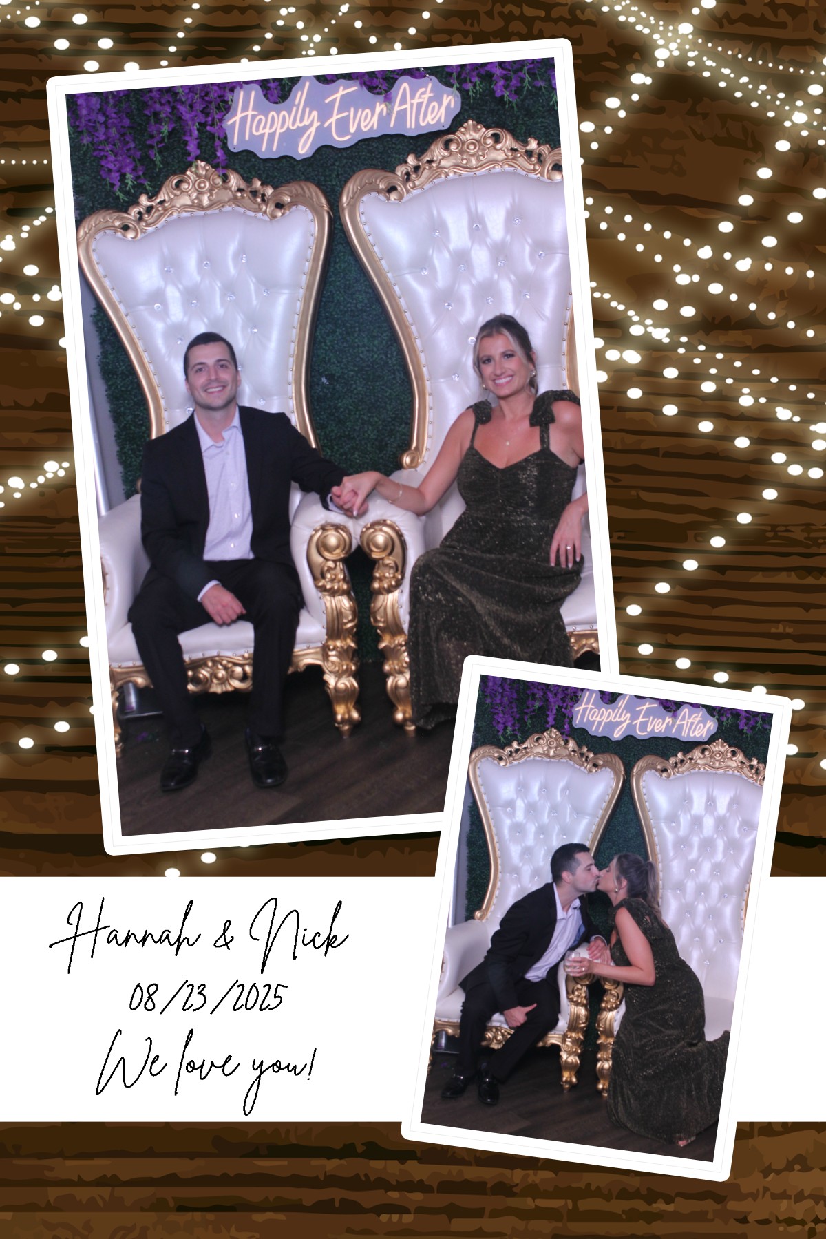 Hannah Collier & Nick Muscarella | View more photos from the event at gallery.photoboothcincy.com/u/PhotoBoothCincy/Hannah-Collier-Nick-Muscarella