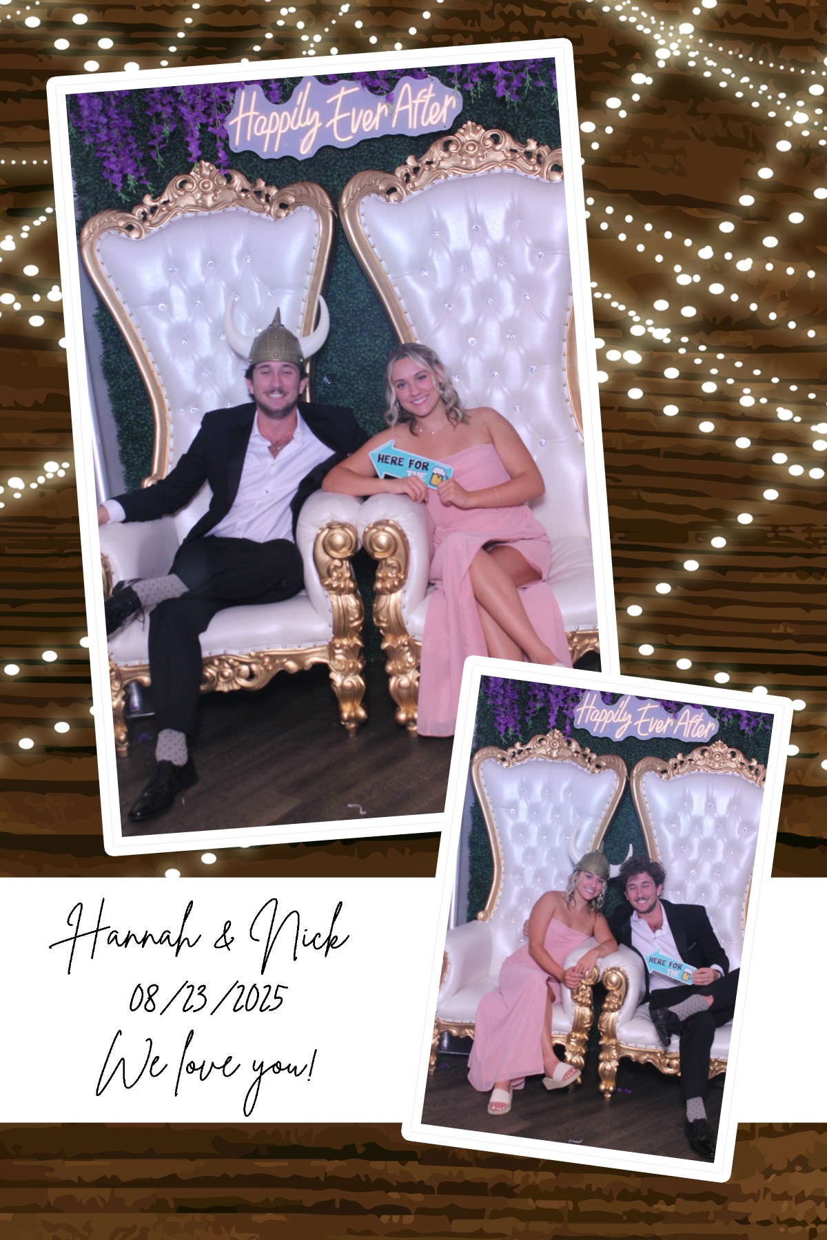 Hannah Collier & Nick Muscarella | View more photos from the event at gallery.photoboothcincy.com/u/PhotoBoothCincy/Hannah-Collier-Nick-Muscarella