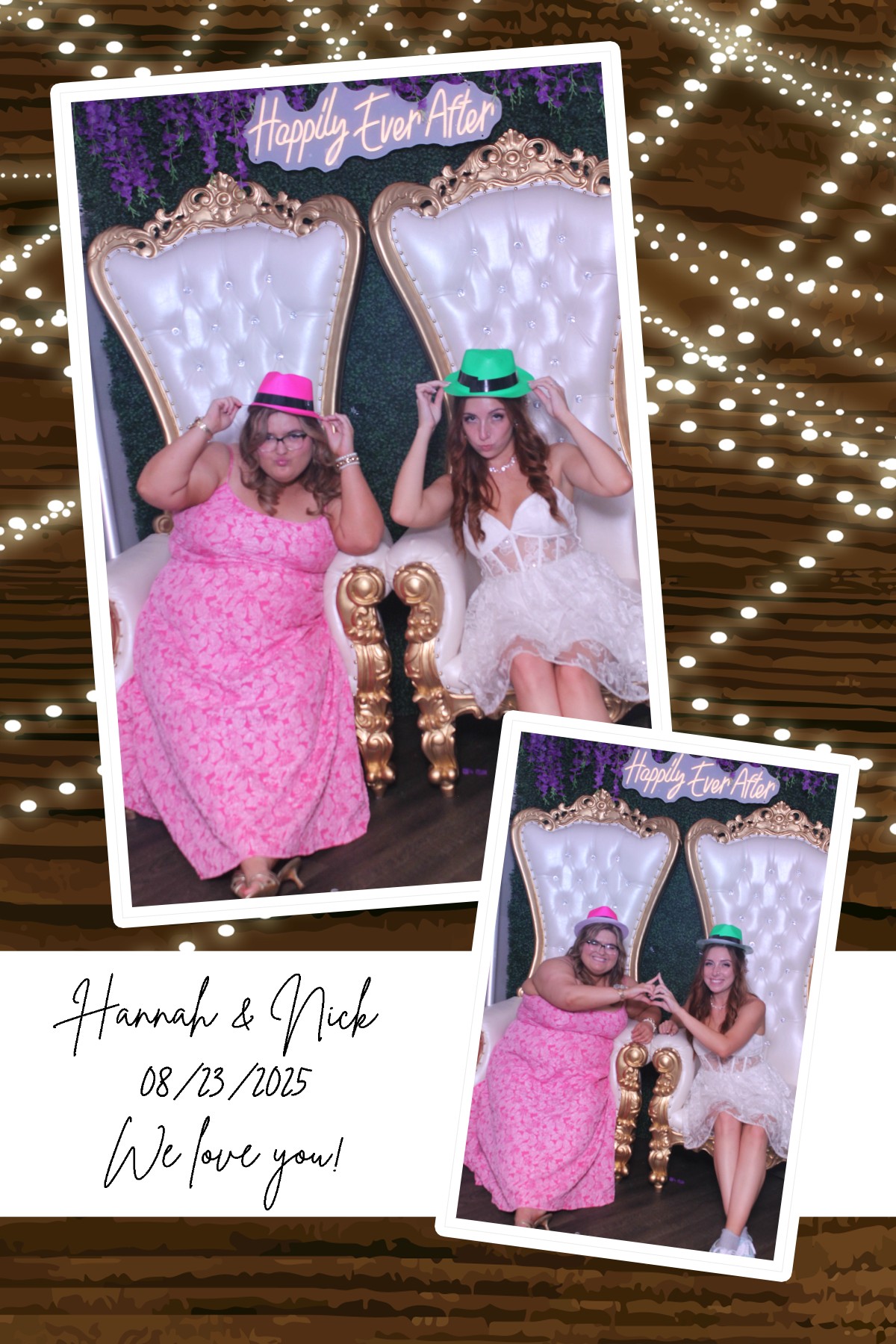 Hannah Collier & Nick Muscarella | View more photos from the event at gallery.photoboothcincy.com/u/PhotoBoothCincy/Hannah-Collier-Nick-Muscarella