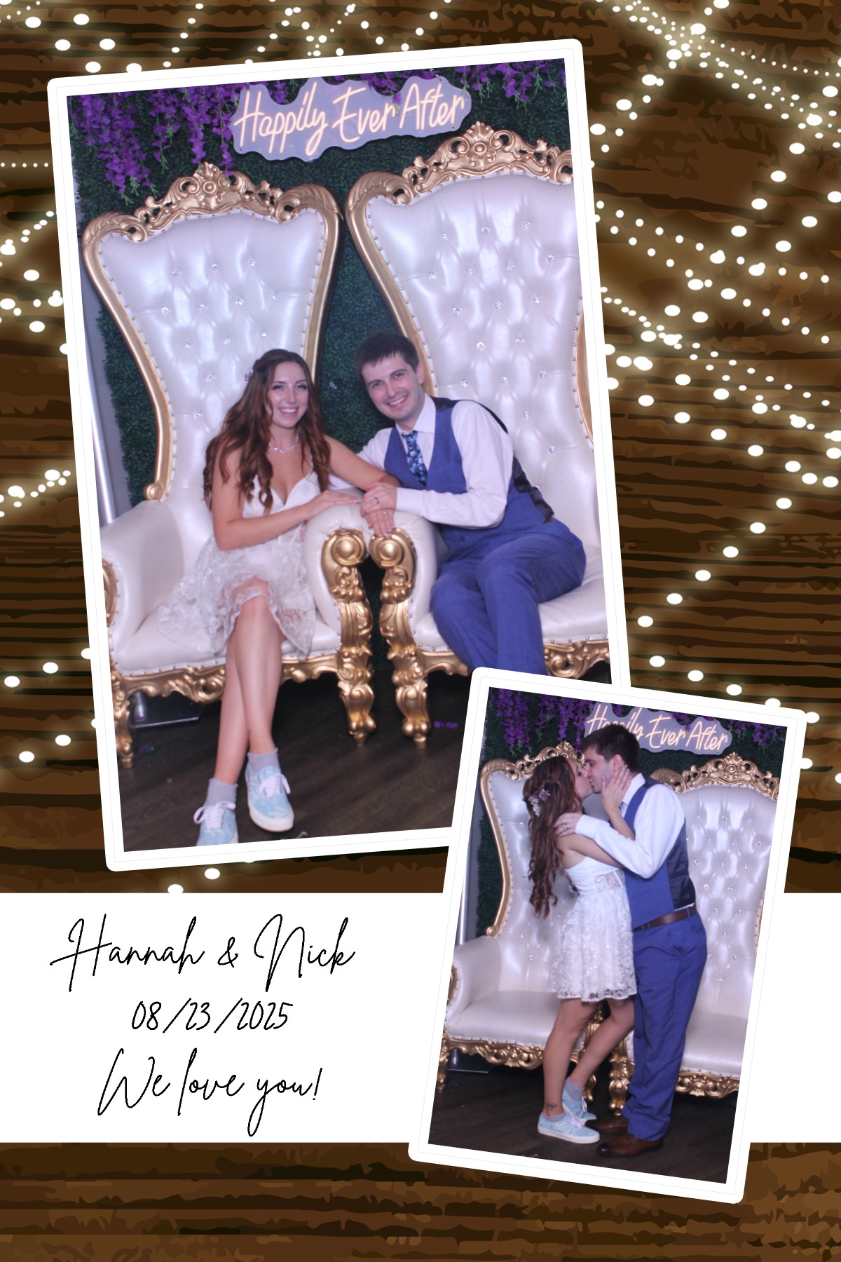 Hannah Collier & Nick Muscarella | View more photos from the event at gallery.photoboothcincy.com/u/PhotoBoothCincy/Hannah-Collier-Nick-Muscarella