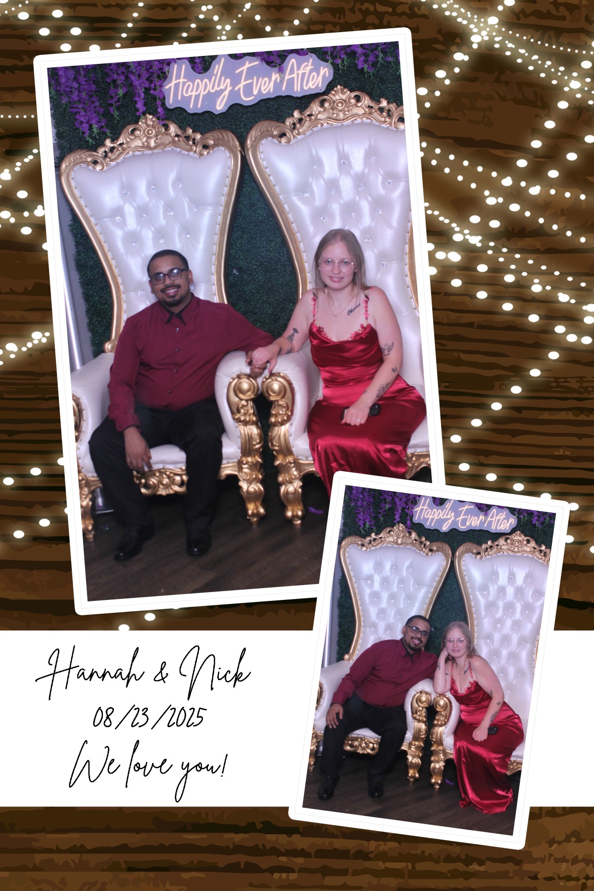 Hannah Collier & Nick Muscarella | View more photos from the event at gallery.photoboothcincy.com/u/PhotoBoothCincy/Hannah-Collier-Nick-Muscarella