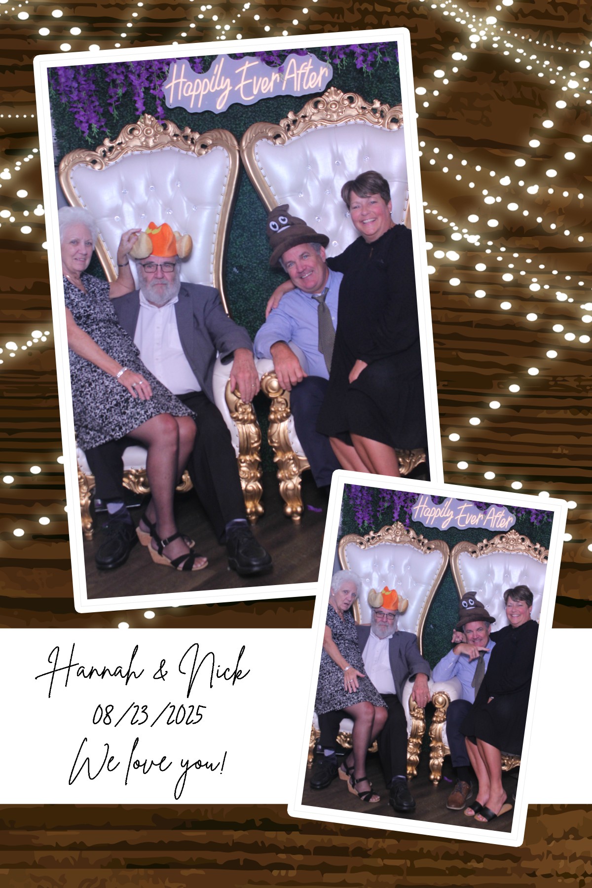 Hannah Collier & Nick Muscarella | View more photos from the event at gallery.photoboothcincy.com/u/PhotoBoothCincy/Hannah-Collier-Nick-Muscarella