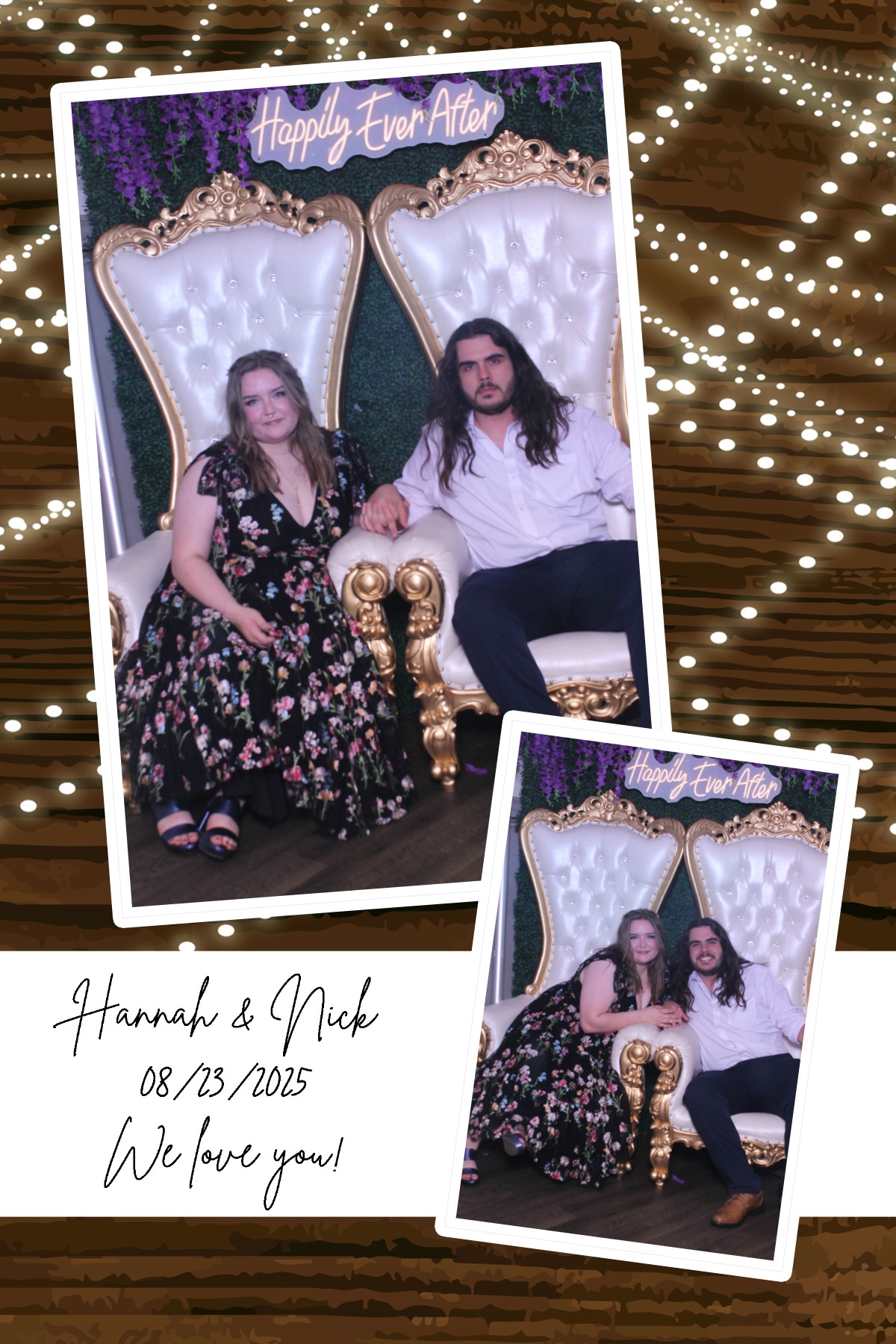 Hannah Collier & Nick Muscarella | View more photos from the event at gallery.photoboothcincy.com/u/PhotoBoothCincy/Hannah-Collier-Nick-Muscarella