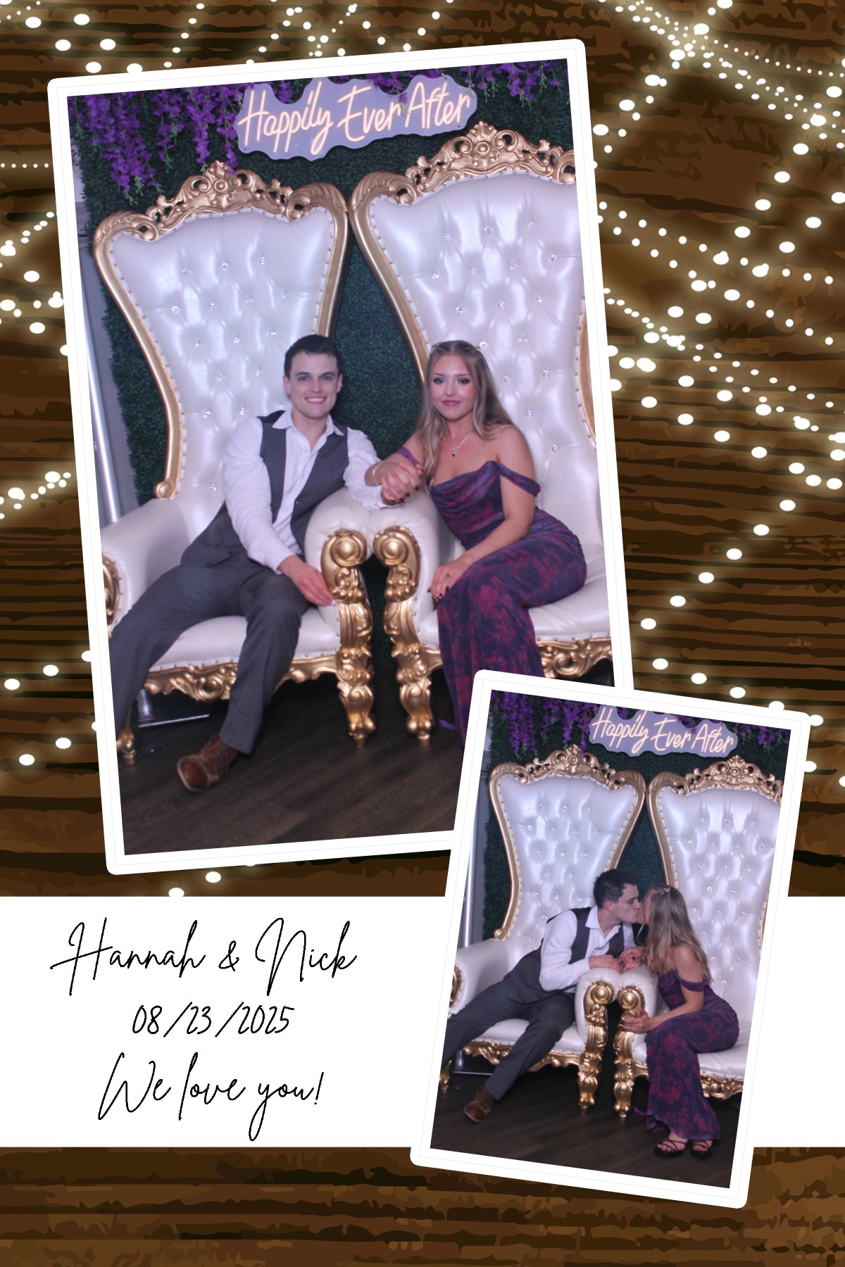 Hannah Collier & Nick Muscarella | View more photos from the event at gallery.photoboothcincy.com/u/PhotoBoothCincy/Hannah-Collier-Nick-Muscarella