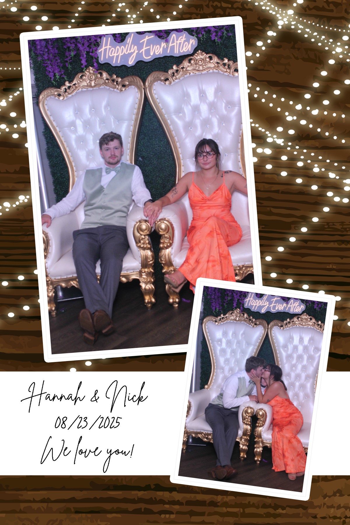 Hannah Collier & Nick Muscarella | View more photos from the event at gallery.photoboothcincy.com/u/PhotoBoothCincy/Hannah-Collier-Nick-Muscarella