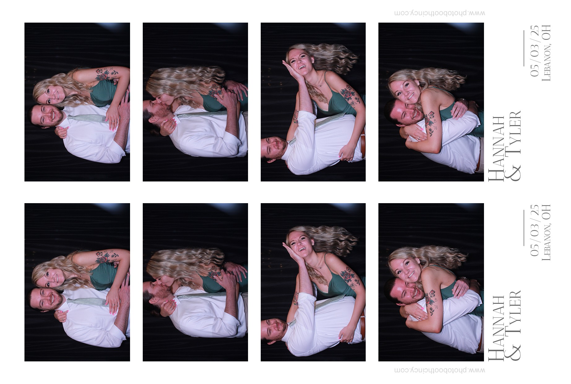 Hannah & Tyler | View more photos from the event at gallery.photoboothcincy.com/u/PhotoBoothCincy/Hannah-Tyler