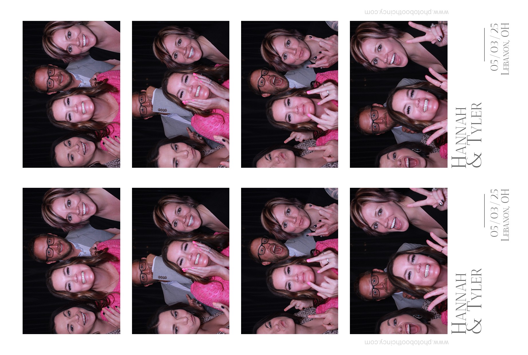 Hannah & Tyler | View more photos from the event at gallery.photoboothcincy.com/u/PhotoBoothCincy/Hannah-Tyler