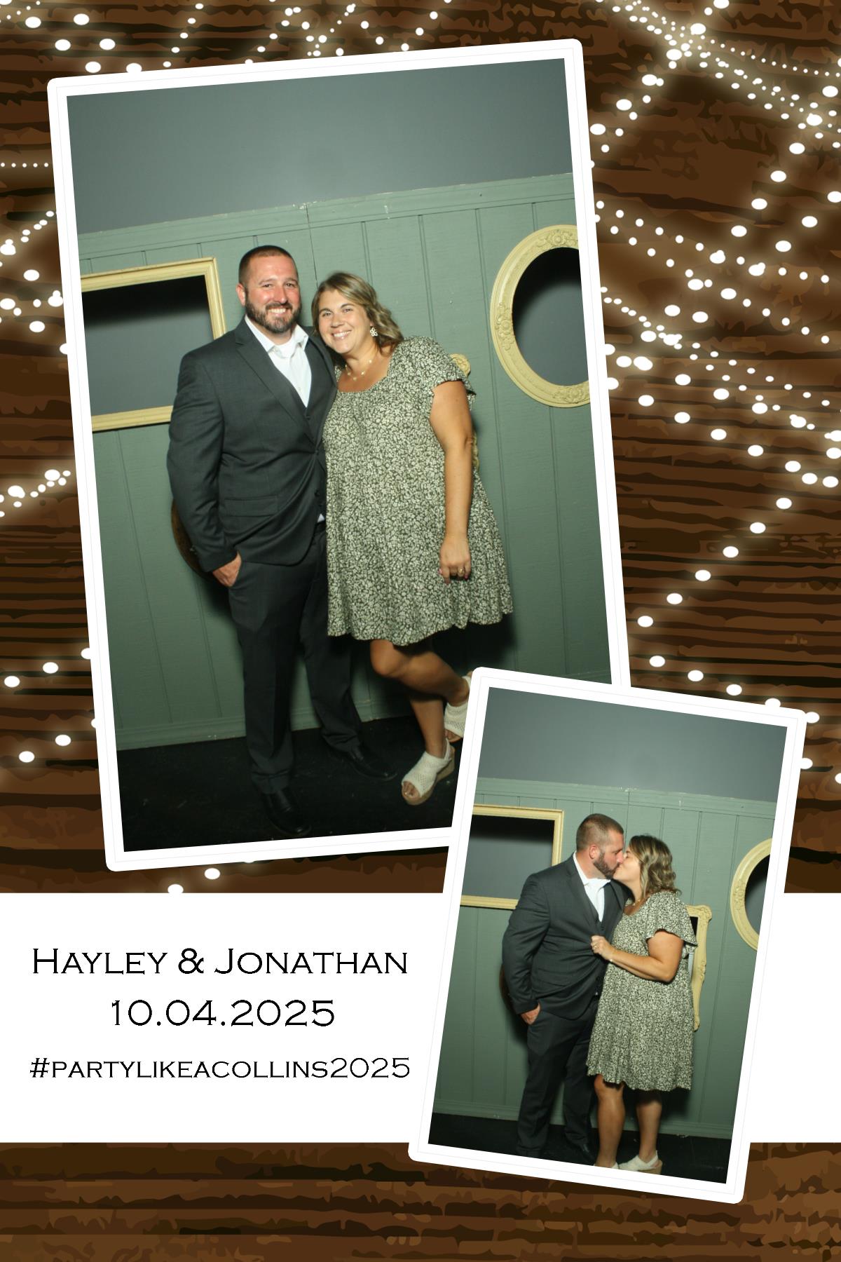 Hayley & Jonathan | View more photos from the event at gallery.photoboothcincy.com/u/PhotoBoothCincy/Hayley-Jonathan