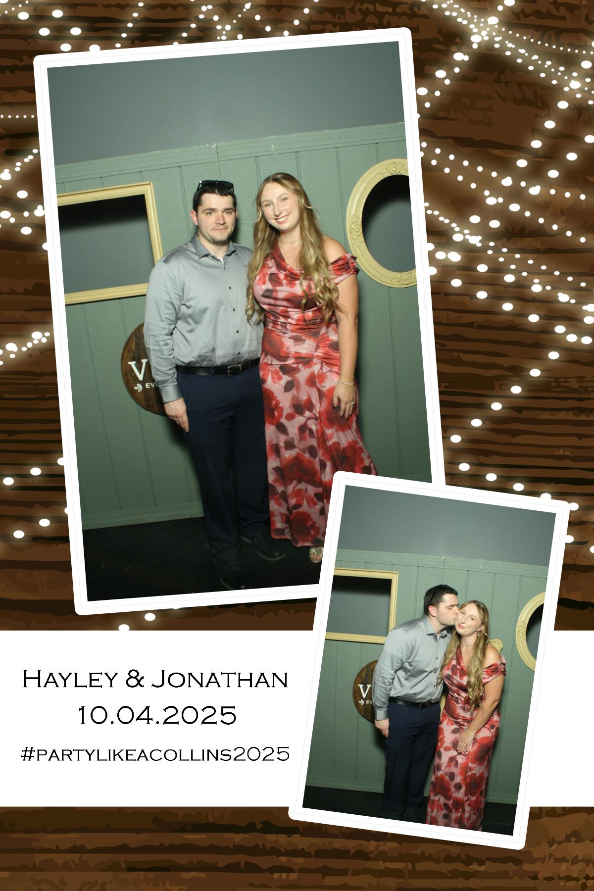 Hayley & Jonathan | View more photos from the event at gallery.photoboothcincy.com/u/PhotoBoothCincy/Hayley-Jonathan