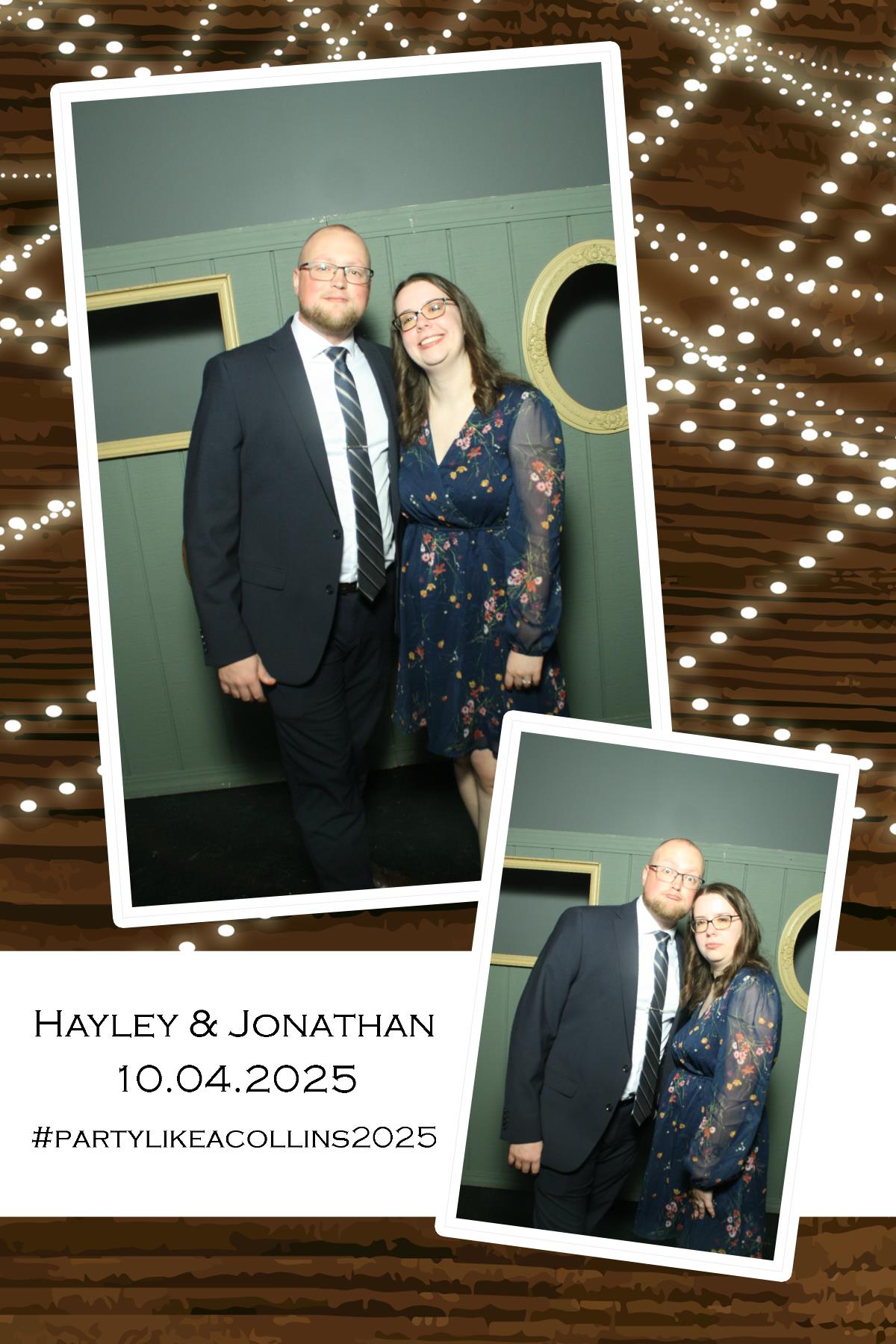 Hayley & Jonathan | View more photos from the event at gallery.photoboothcincy.com/u/PhotoBoothCincy/Hayley-Jonathan