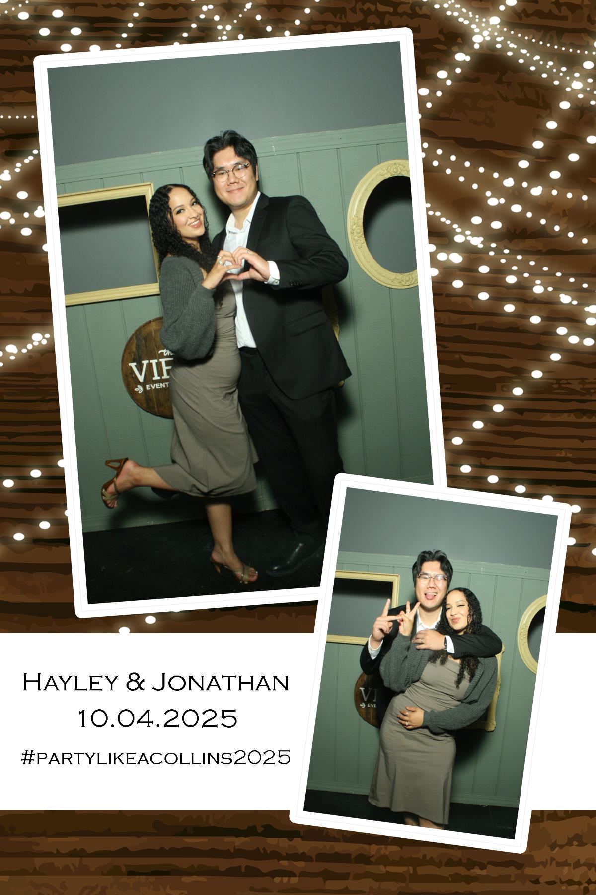 Hayley & Jonathan | View more photos from the event at gallery.photoboothcincy.com/u/PhotoBoothCincy/Hayley-Jonathan