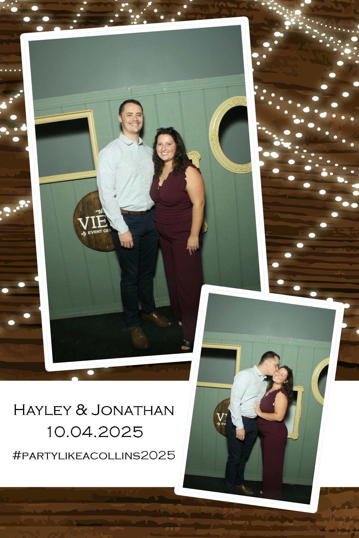Hayley & Jonathan | View more photos from the event at gallery.photoboothcincy.com/u/PhotoBoothCincy/Hayley-Jonathan