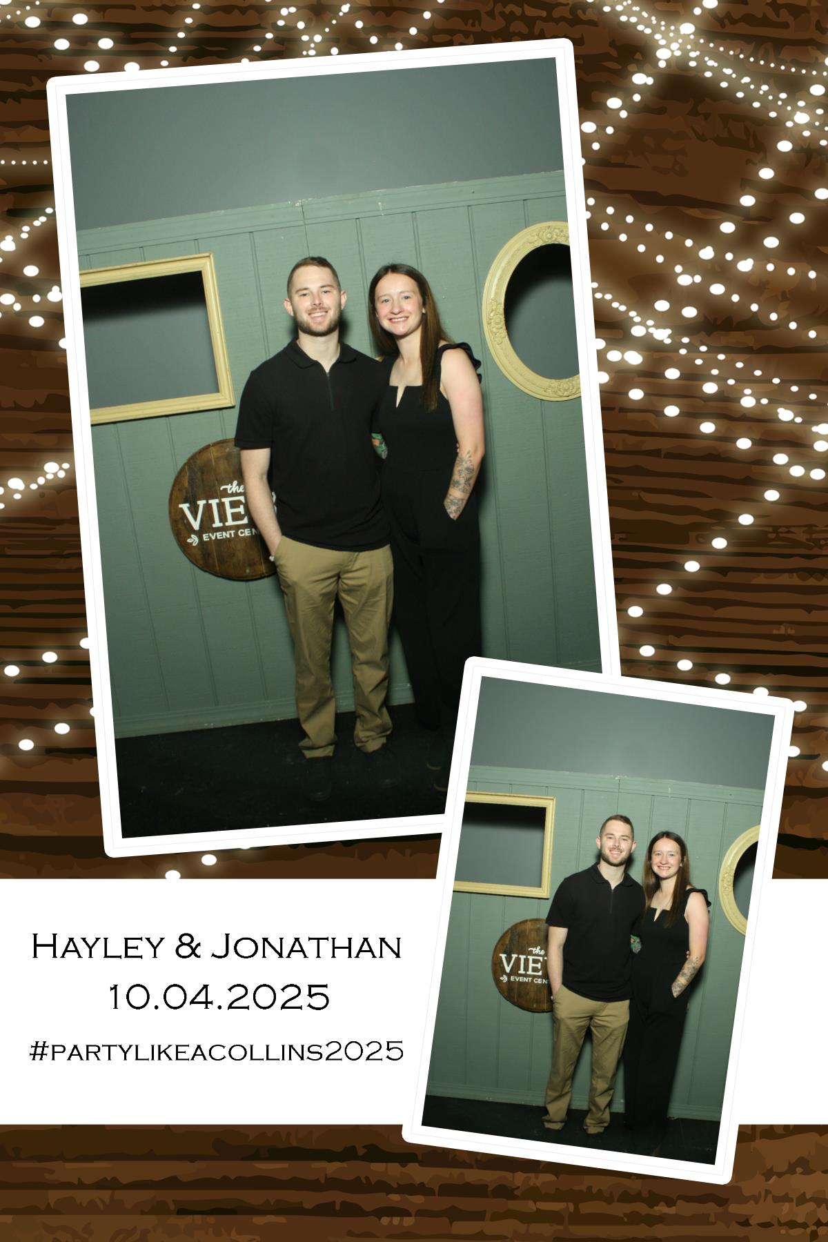 Hayley & Jonathan | View more photos from the event at gallery.photoboothcincy.com/u/PhotoBoothCincy/Hayley-Jonathan