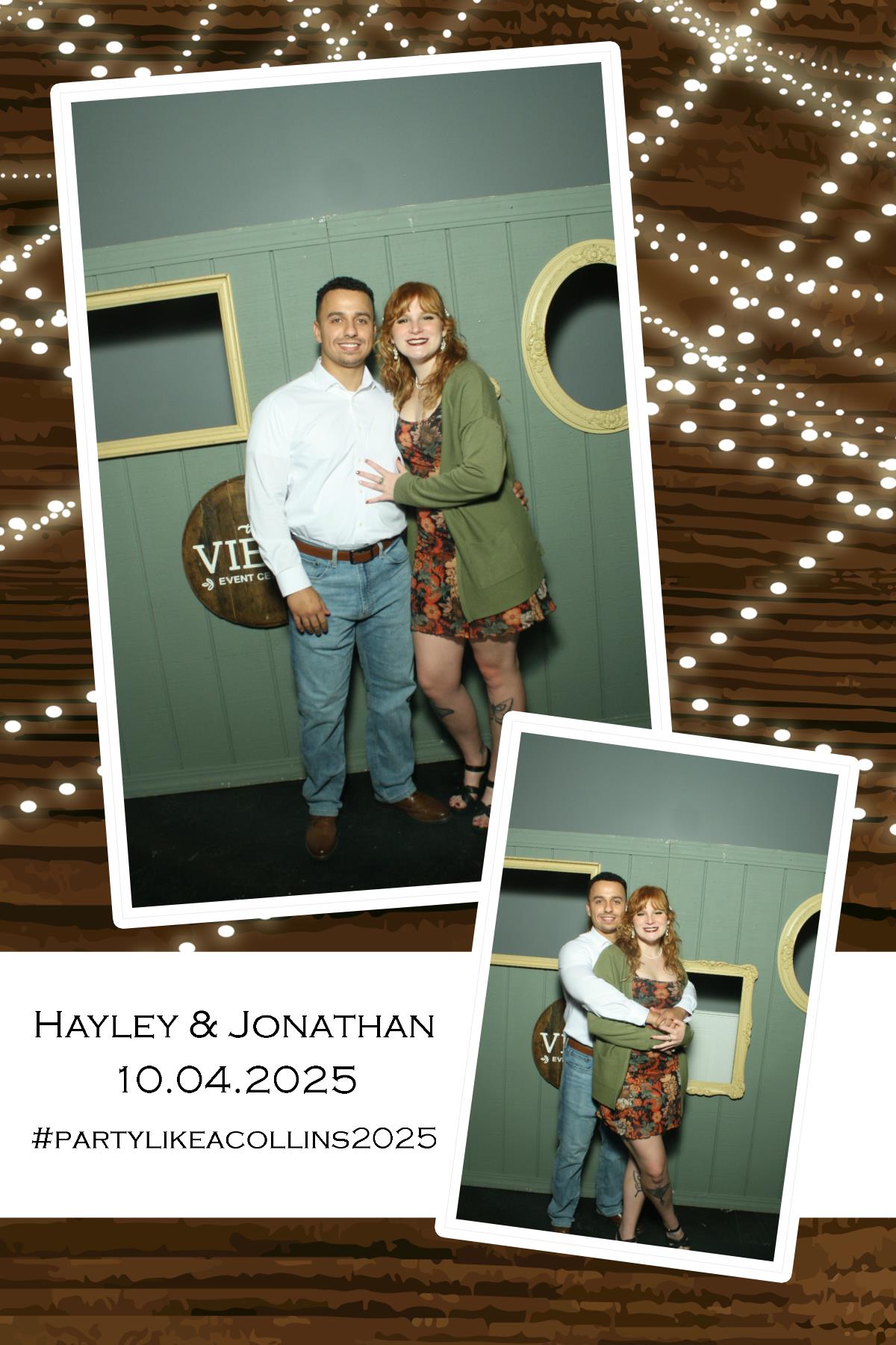 Hayley & Jonathan | View more photos from the event at gallery.photoboothcincy.com/u/PhotoBoothCincy/Hayley-Jonathan
