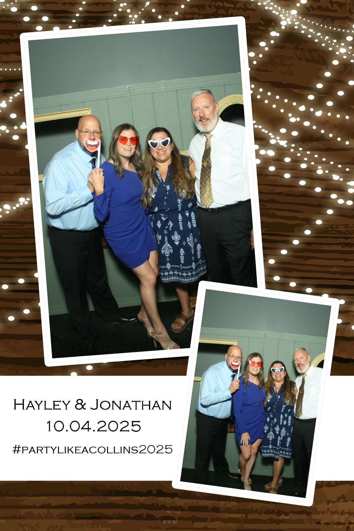 Hayley & Jonathan | View more photos from the event at gallery.photoboothcincy.com/u/PhotoBoothCincy/Hayley-Jonathan